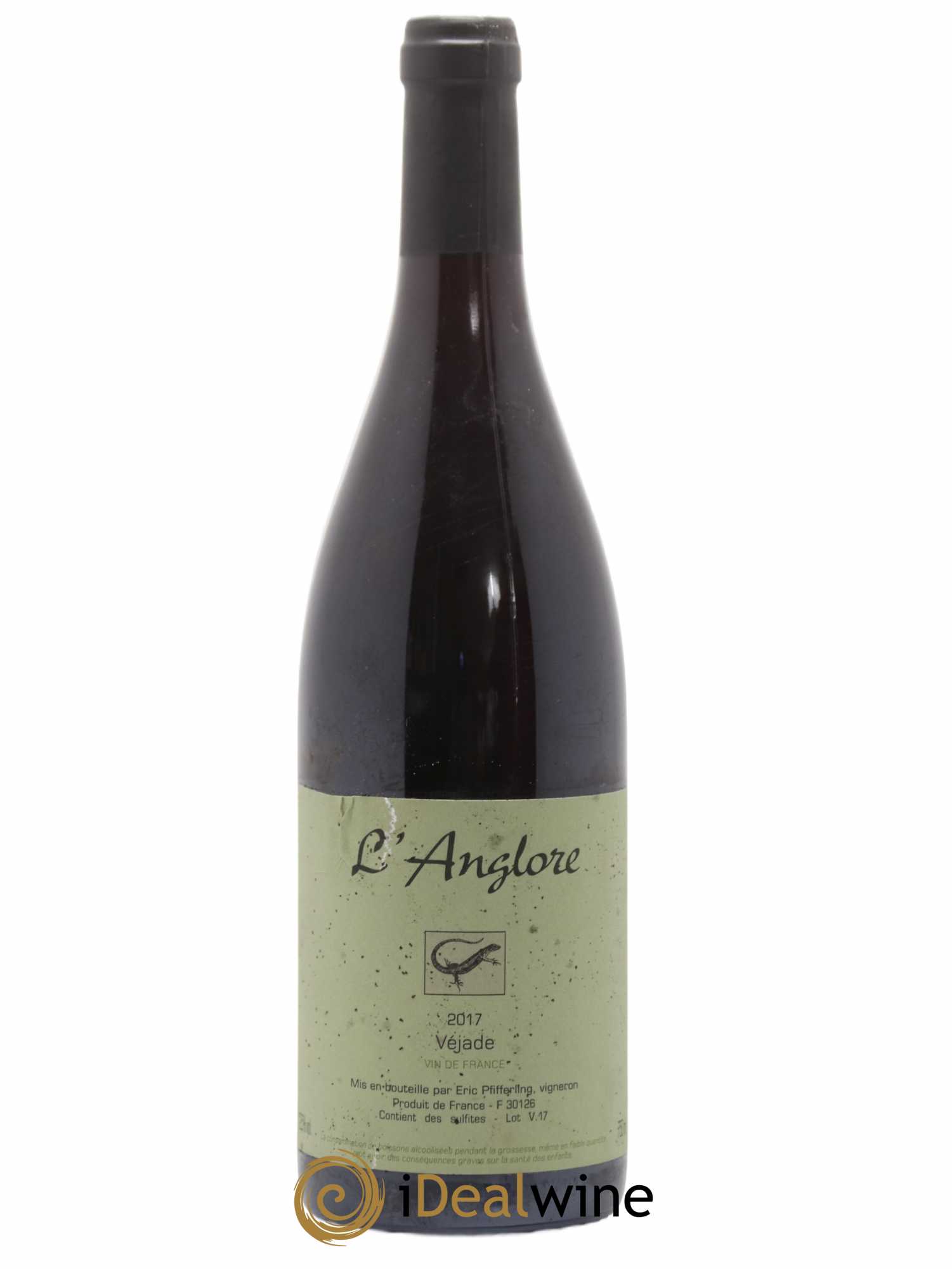Vin de France Véjade L'Anglore 2017 - Lot de 1 bouteille - 0