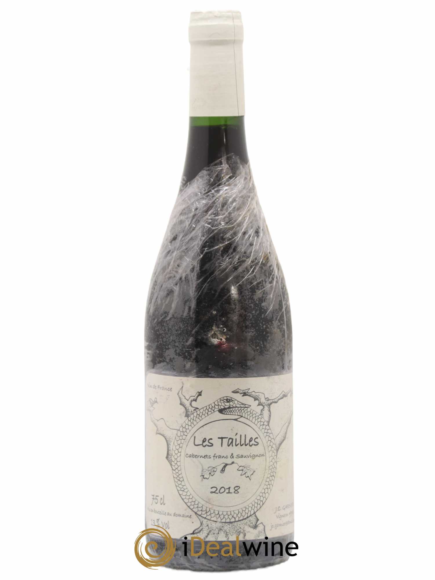 Vin de France Les Tailles Domaine JC Garnier (sans prix de réserve) 2018 - Posten von 1 Flasche - 0
