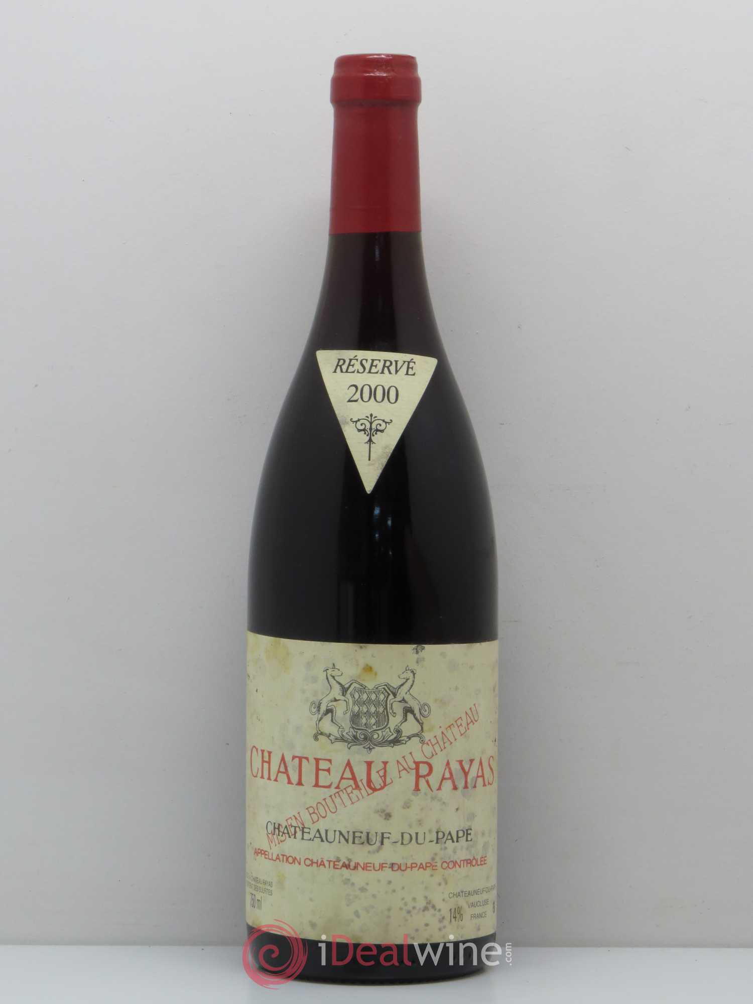 Châteauneuf-du-Pape Château Rayas Emmanuel Reynaud 2000 - Lot de 1 bouteille - 0