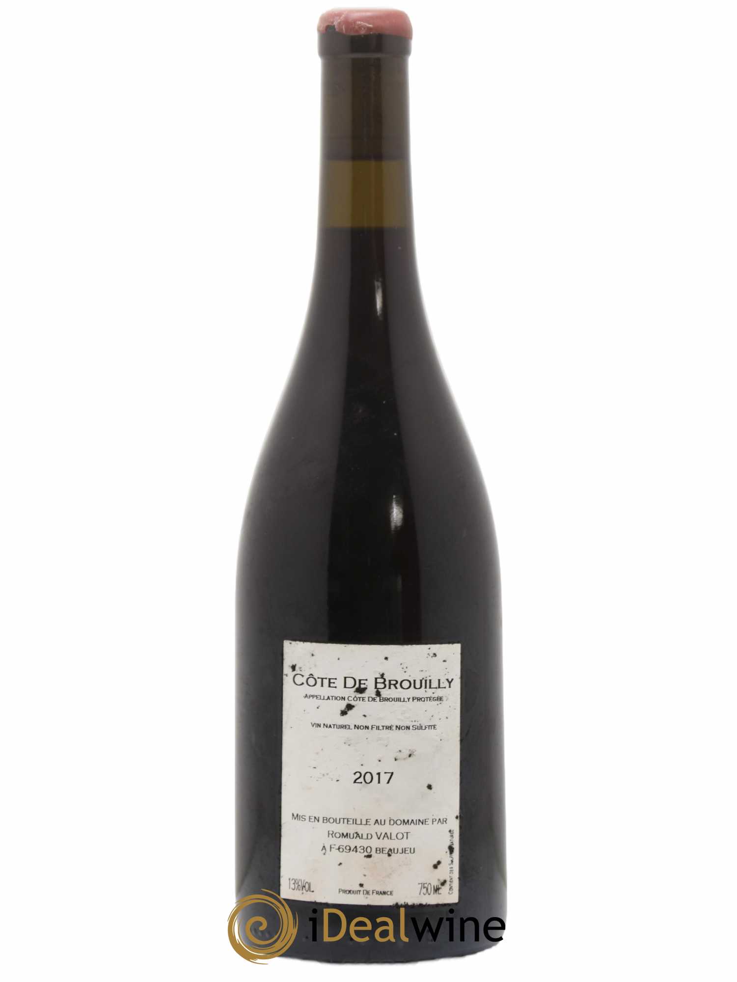 Côte de Brouilly Biosophiste Domaine Les Sauvageons Romuald Valot 2017 - Posten von 1 Flasche - 1