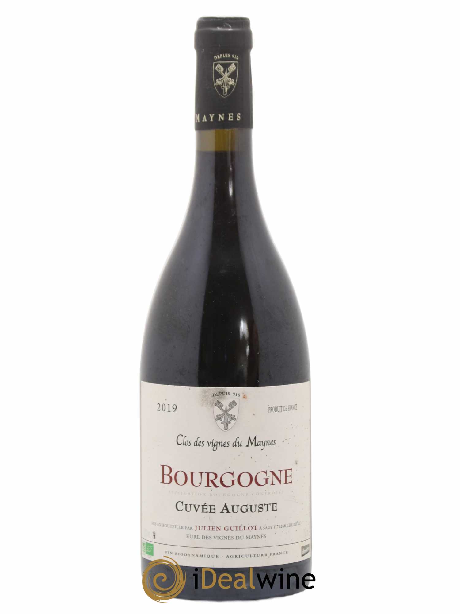 Bourgogne Cuvée Auguste Les Vignes du Maynes 2019 - Lot de 1 bouteille - 0
