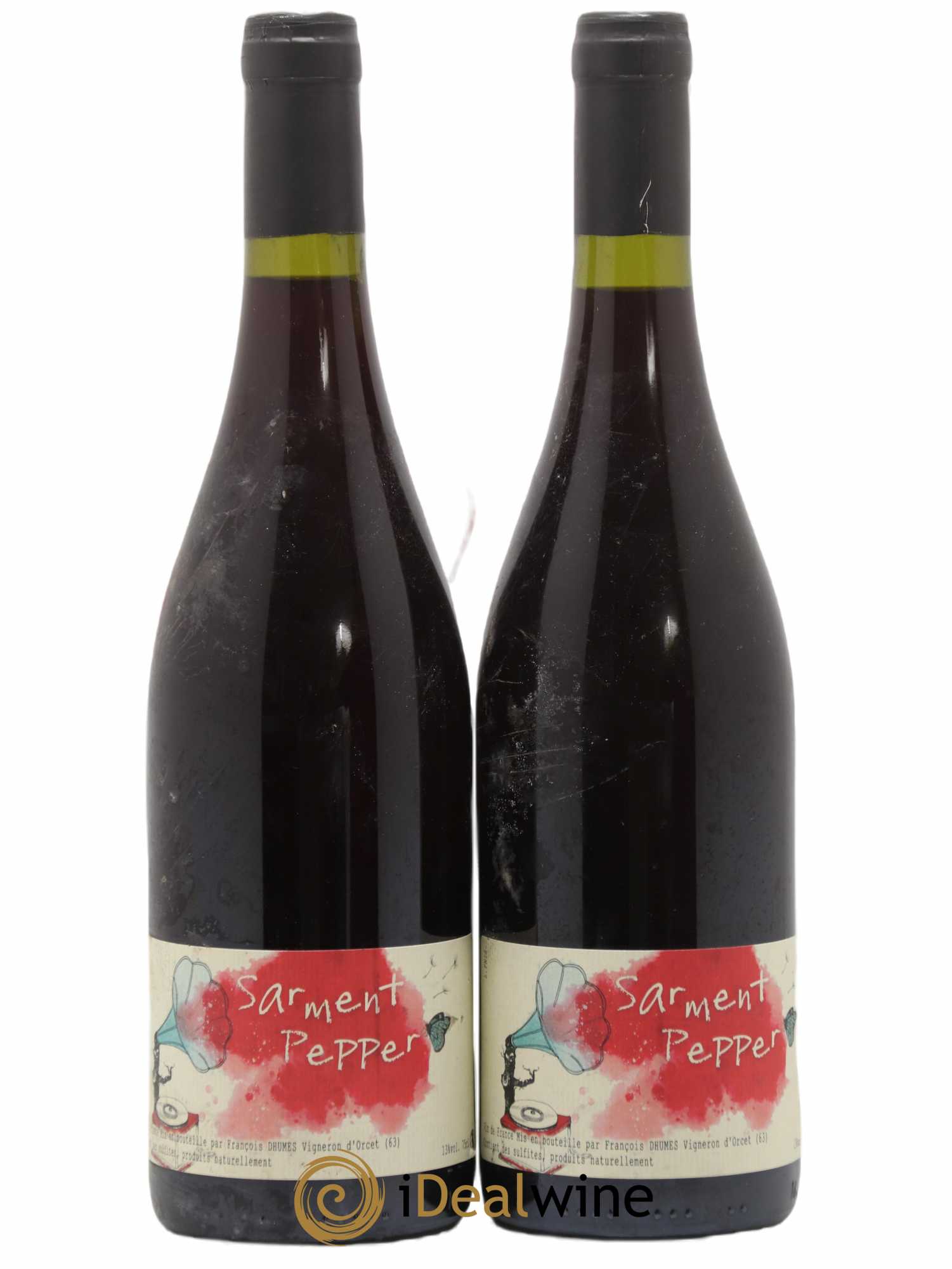 Vin de France Sarment Pepper François Dhumes 2018 - Lot de 2 bouteilles - 0