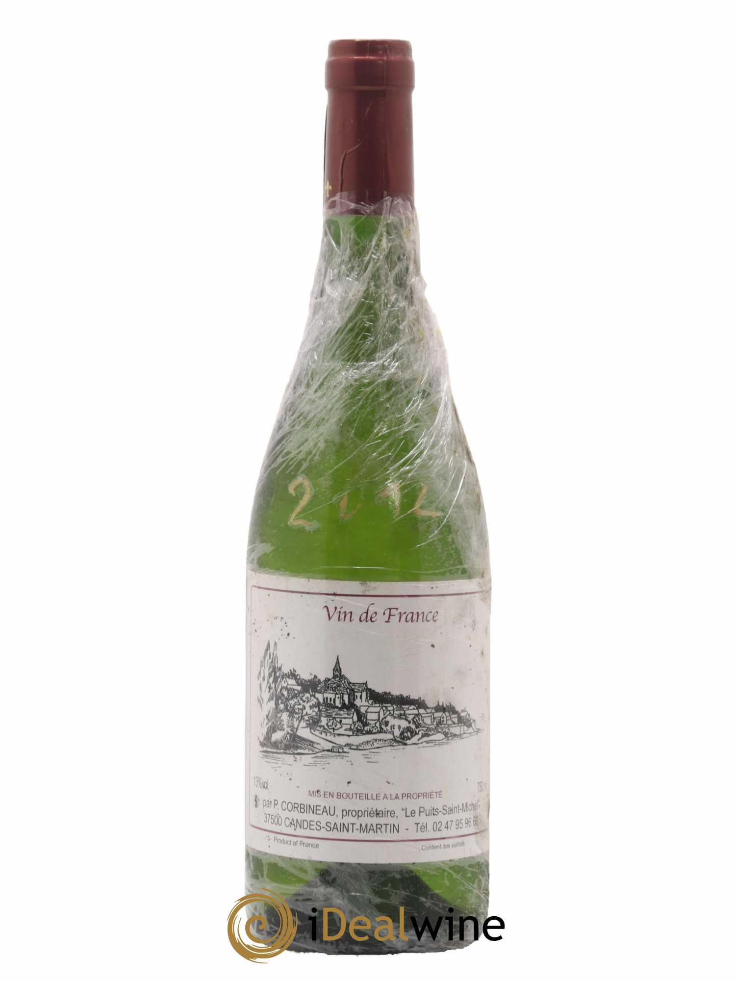 Vin de France Patrick Corbineau (Domaine) 2012 - Lot de 1 bouteille - 0