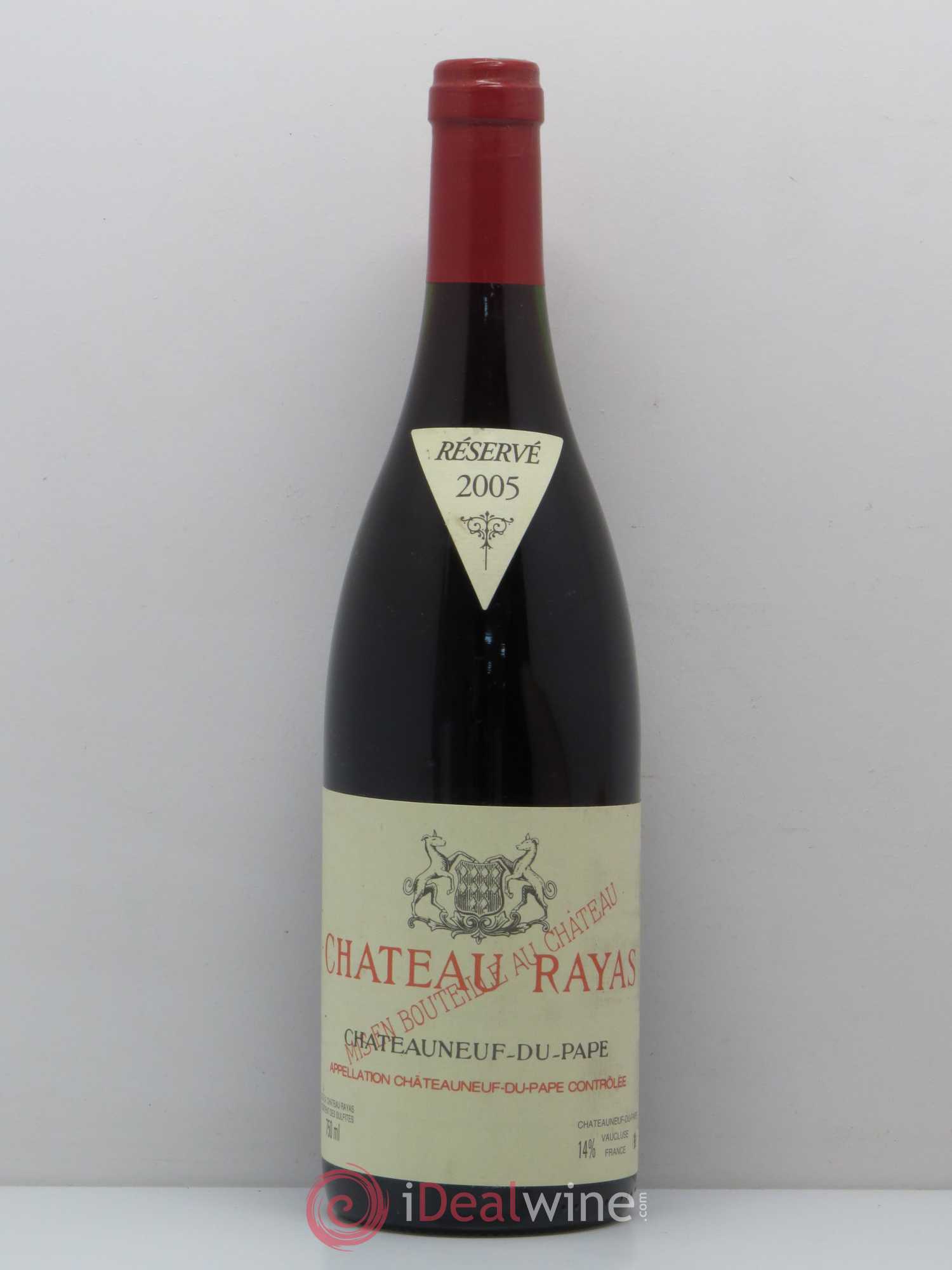 Châteauneuf-du-Pape Château Rayas Emmanuel Reynaud 2005 - Lot de 1 bouteille - 0
