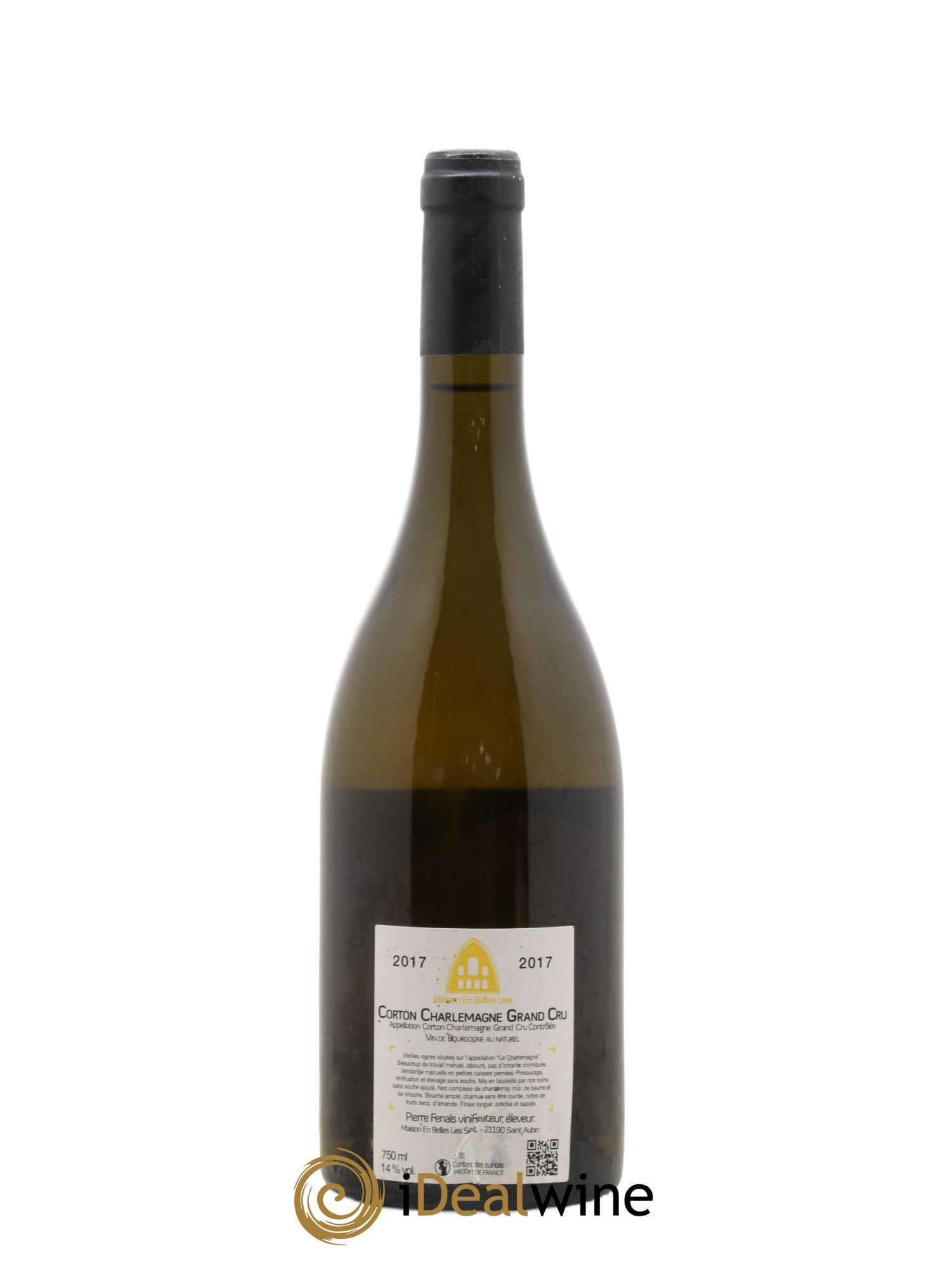 Corton-Charlemagne Grand Cru Maison En Belles Lies 2017 - Lot de 1 bouteille - 1