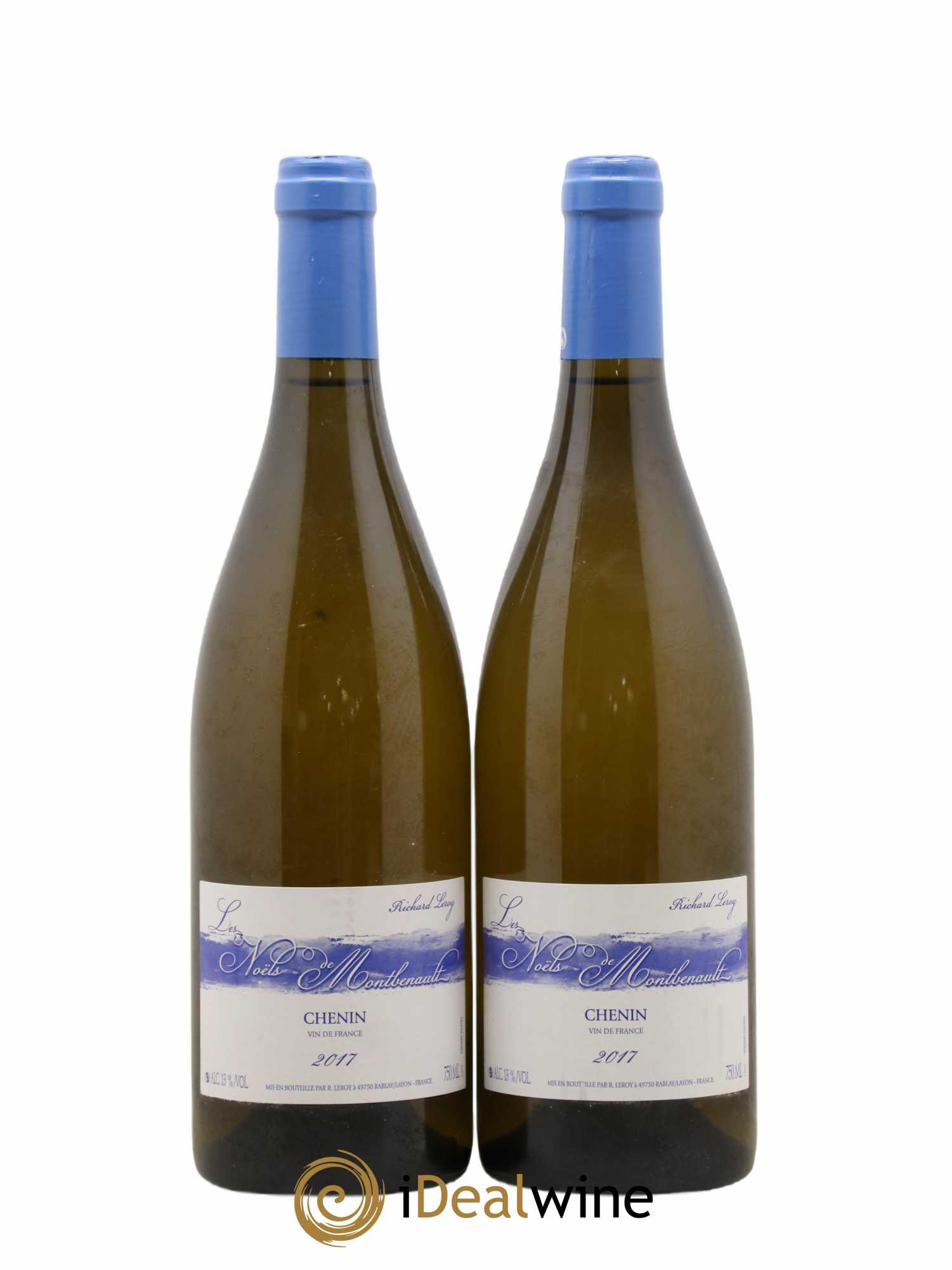 Vin de France Les Noëls de Montbenault Richard Leroy 2017 - Lot de 2 bouteilles - 0