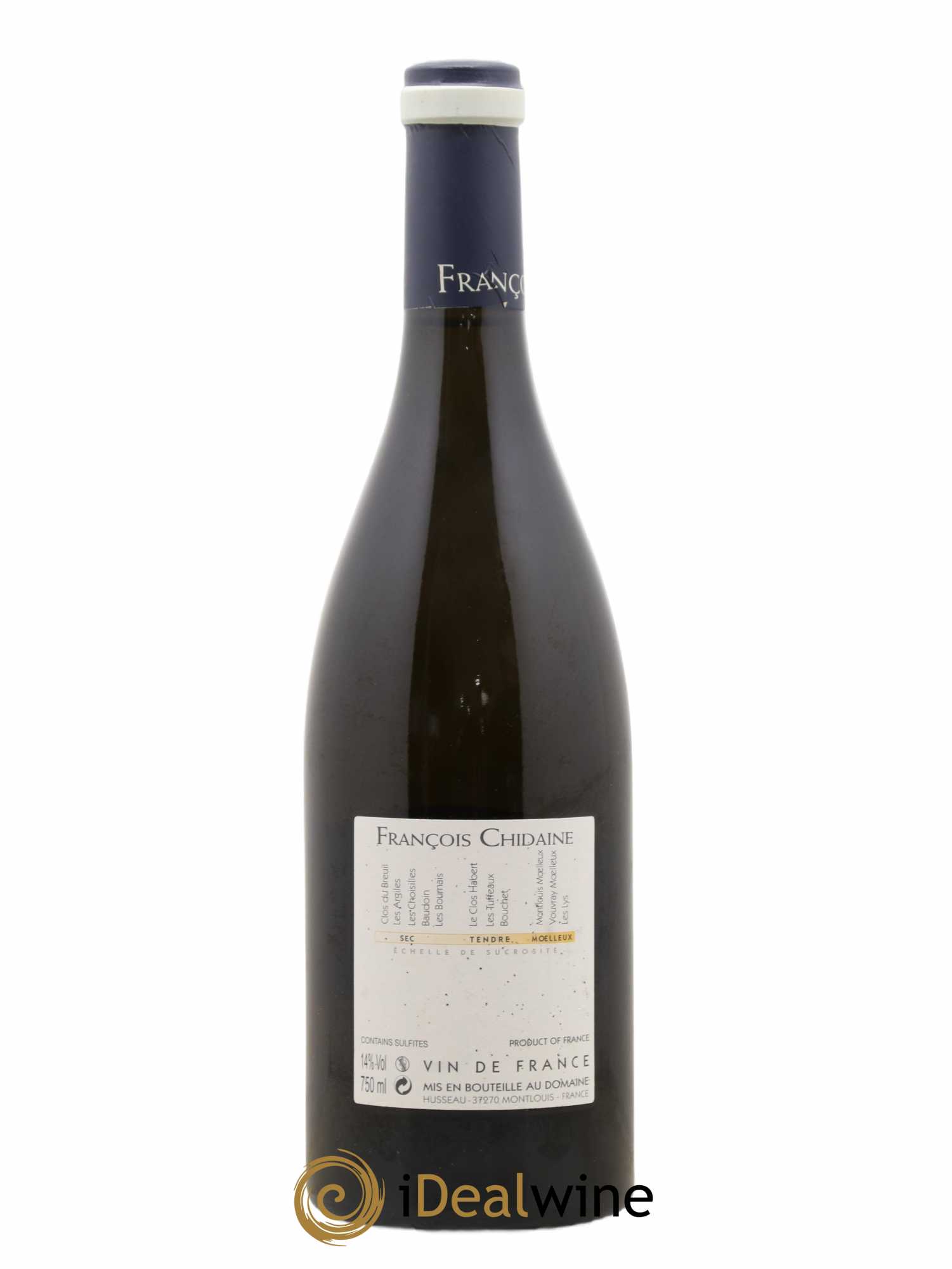 Vin de France Baudoin François Chidaine 2018 - Lot de 1 bouteille - 1