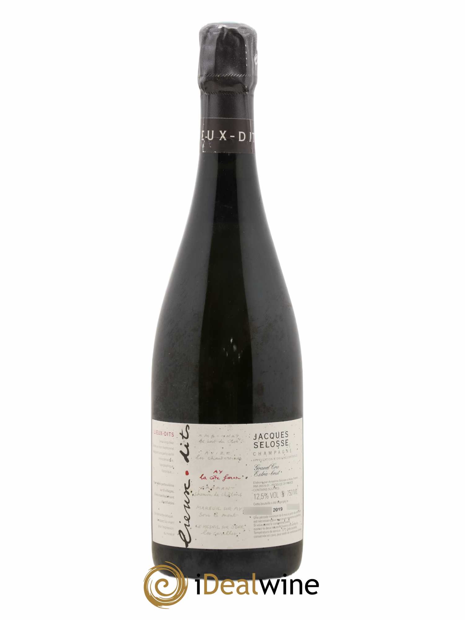 La Côte Faron Blanc de Noirs Grand Cru Extra-Brut Jacques Selosse - Lot de 1 bouteille - 0