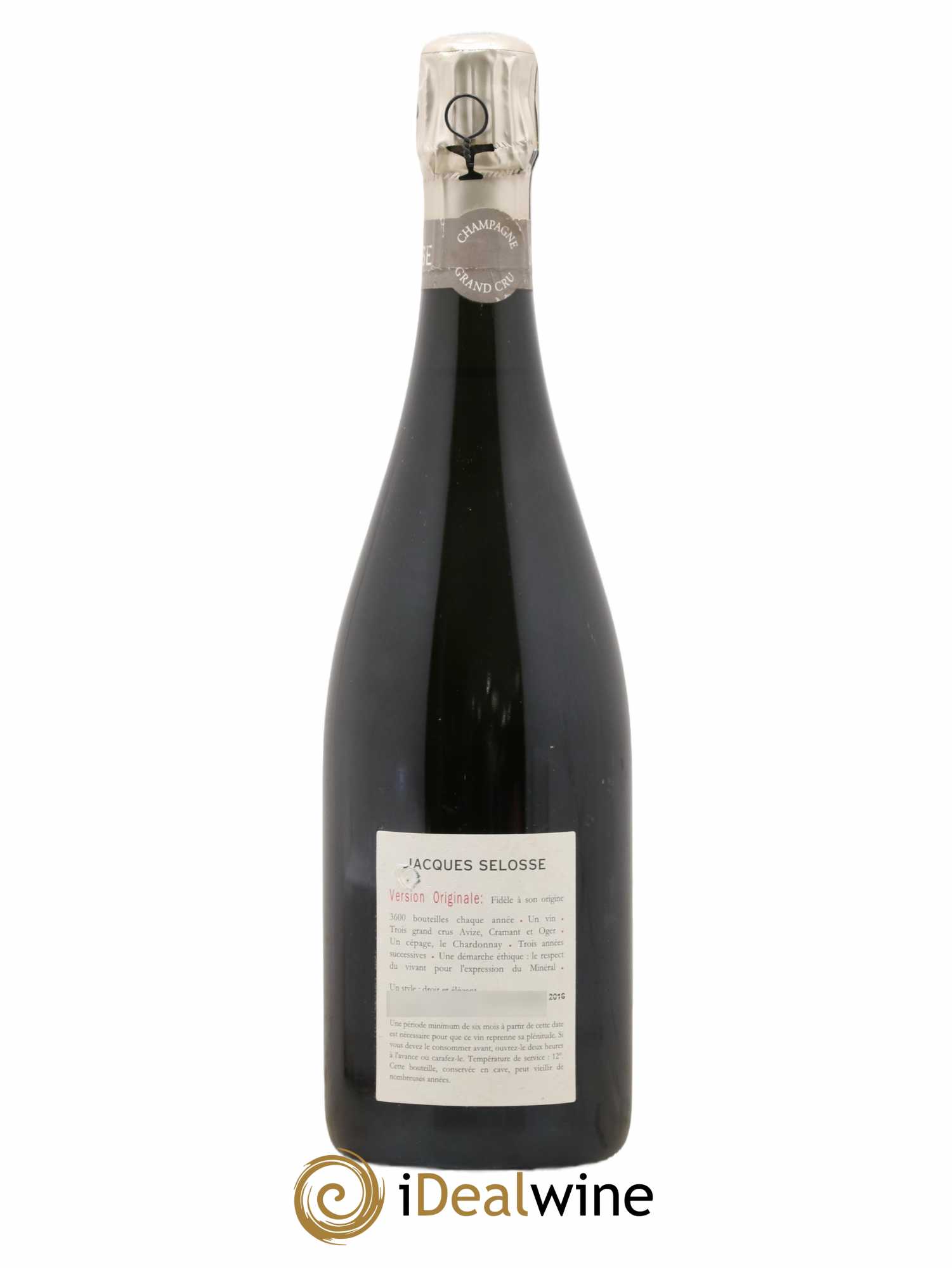 Version Originale Jacques Selosse - Lot de 1 bouteille - 1