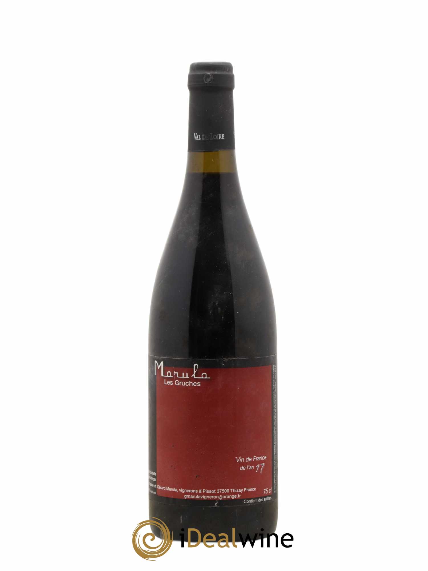 Vin de France Les Gruches Domaine Marula (sans prix de réserve) 2017 - Posten von 1 Flasche - 0