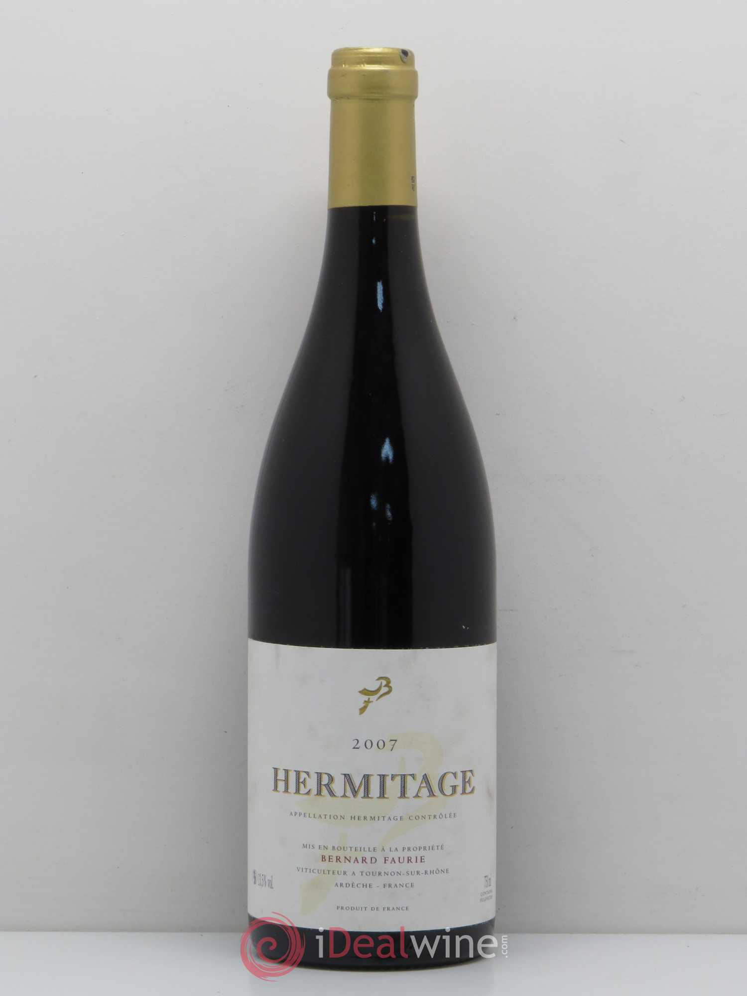 Hermitage Domaine Faurie Bessard/Meal 2007 - Posten von 1 Flasche - 0