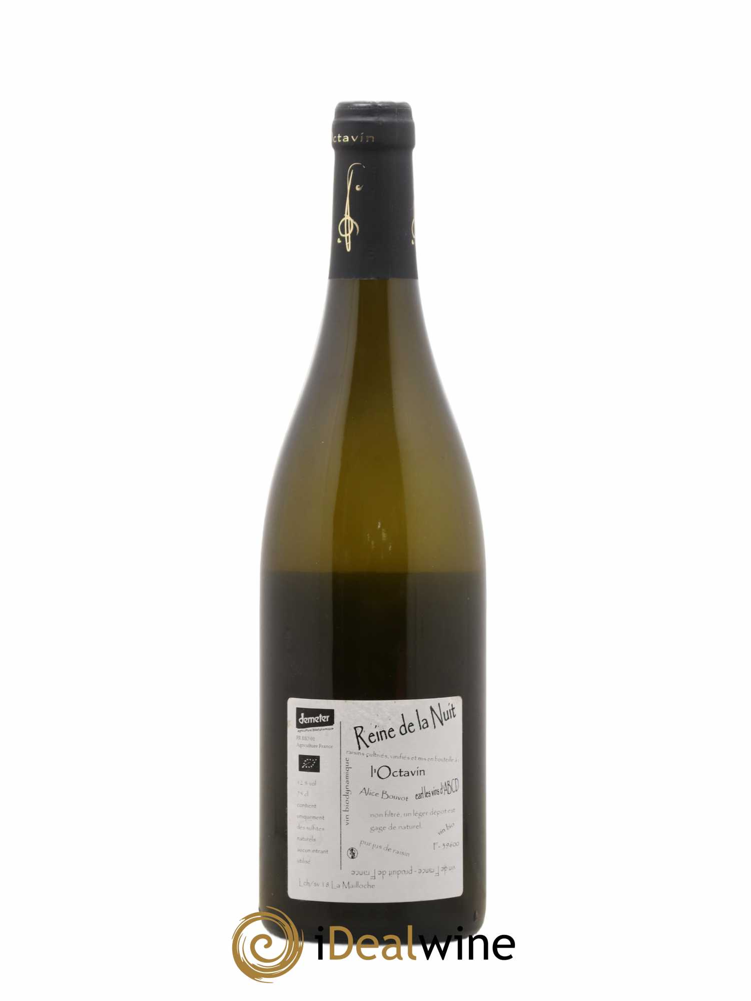 Vin de France Reine de la Nuit Domaine de L'Octavin - Alice Bouvot 2018 - Lot de 1 bouteille - 1