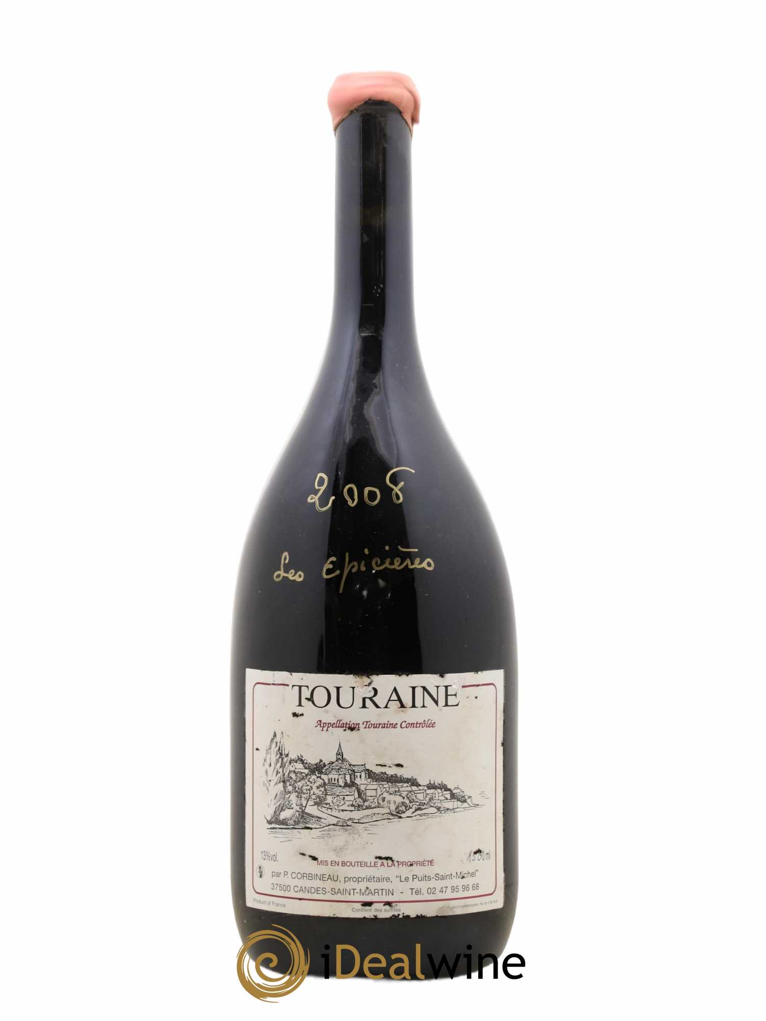 Touraine Les Epicieres Domaine Corbineau 2008 - Posten von 1 Magnum - 0