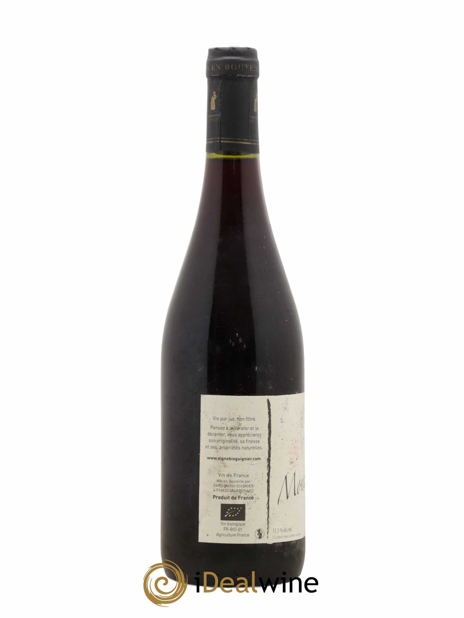 Vin de France Moncailleux Domaine Michel Guignier 2016 - Posten von 1 Flasche - 1