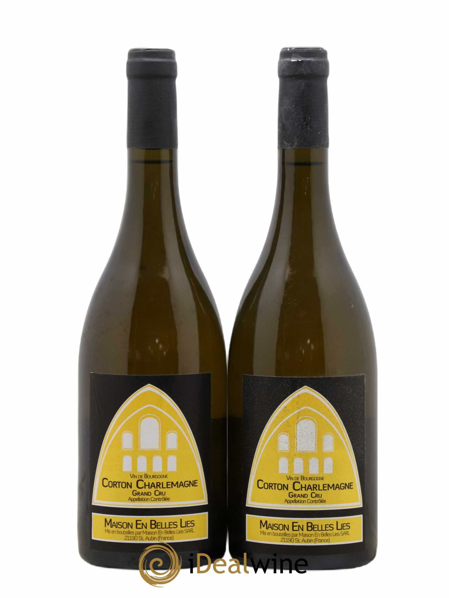 Corton-Charlemagne Grand Cru Maison En Belles Lies 2017 - Lot de 2 bouteilles - 0