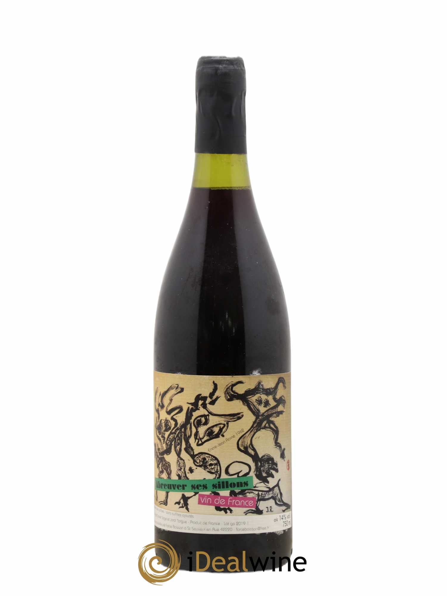 Vin de France Abreuver ses sillons Daniel Sage 2018 - Lot de 1 bouteille - 0