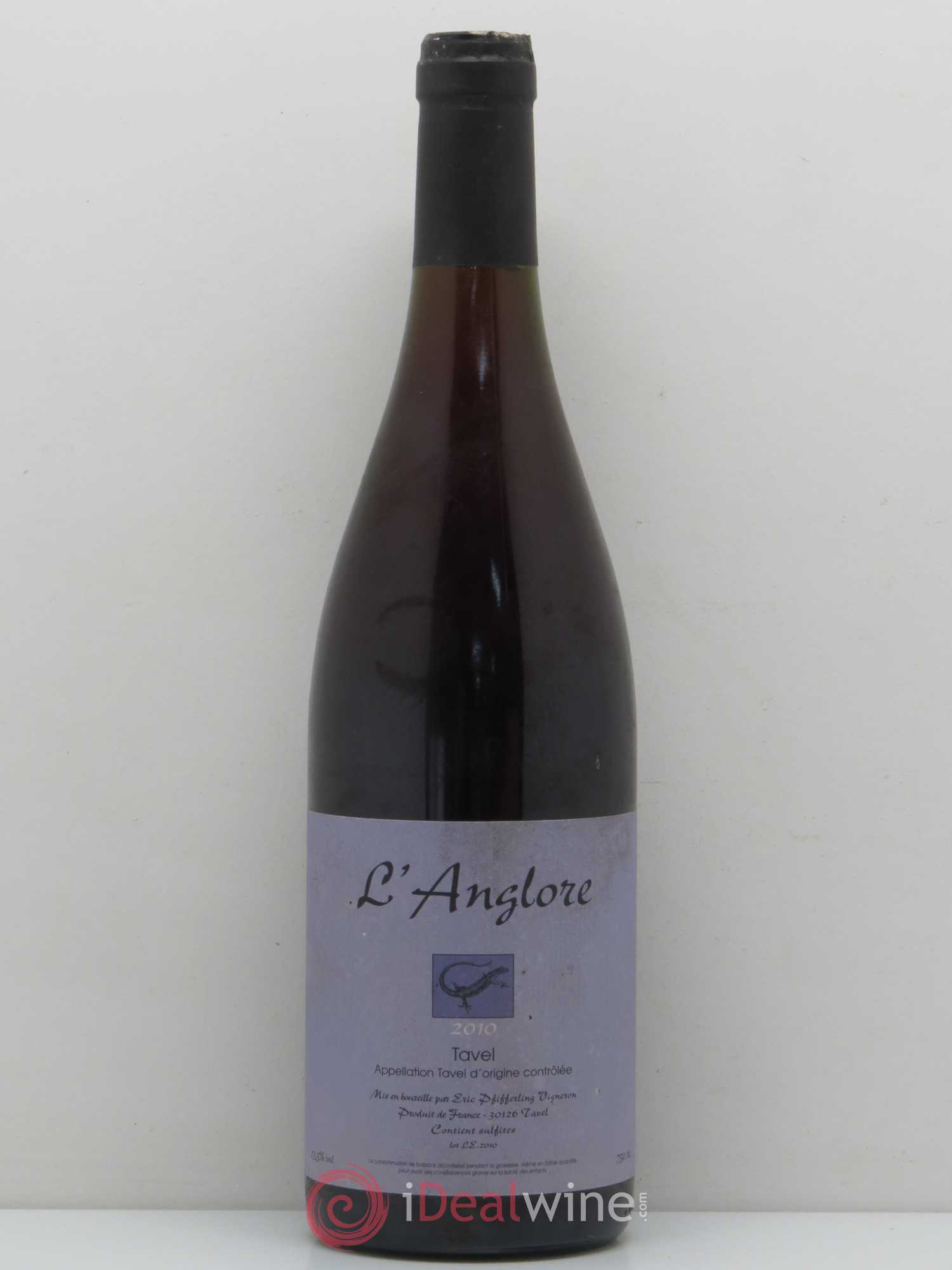Tavel Domaine de L'Anglore 2010 - Posten von 1 Flasche - 0