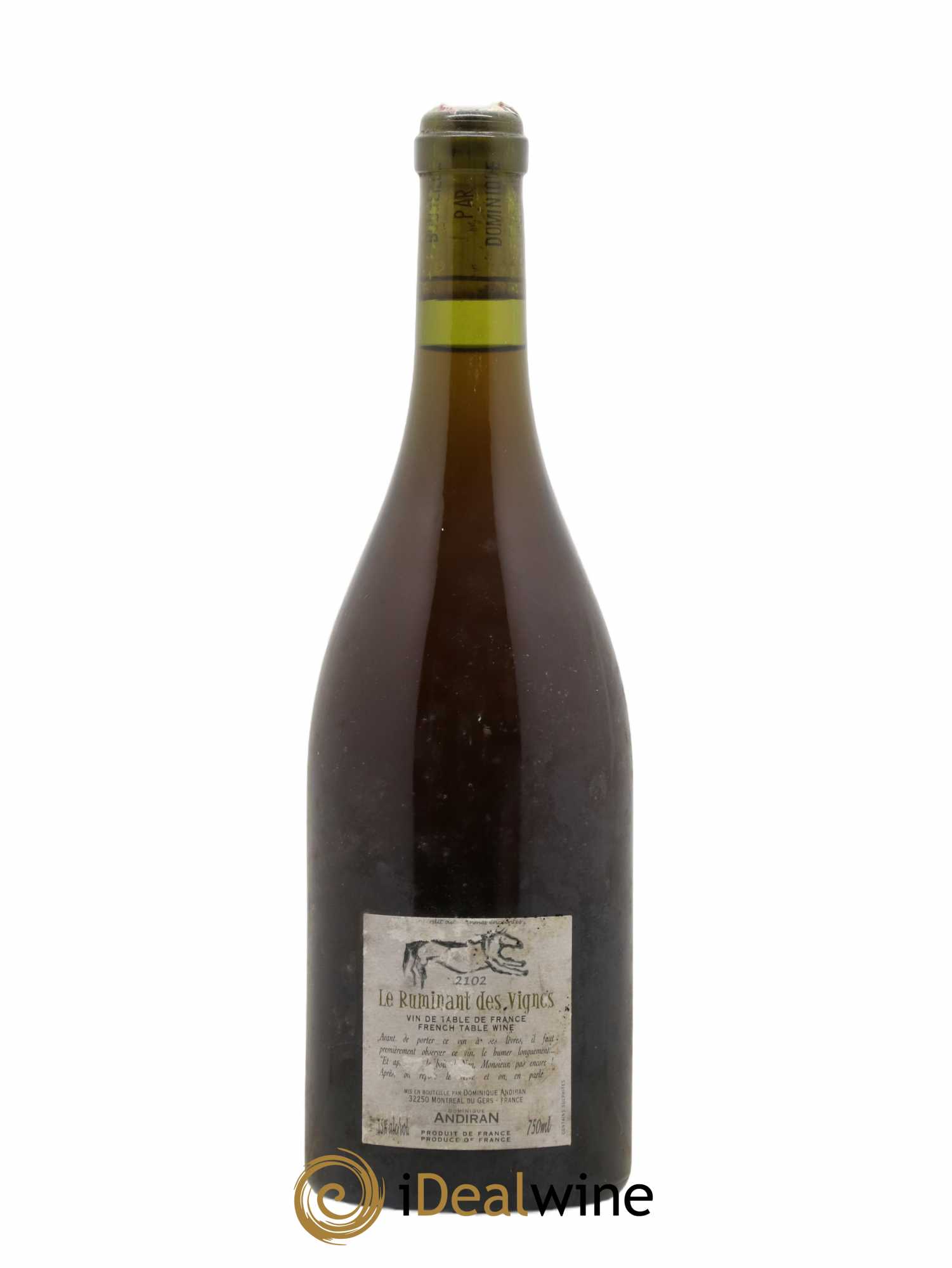Vin de France Le Ruminant des Vignes Domaine Dominique Andiran 2016 - Posten von 1 Flasche - 1
