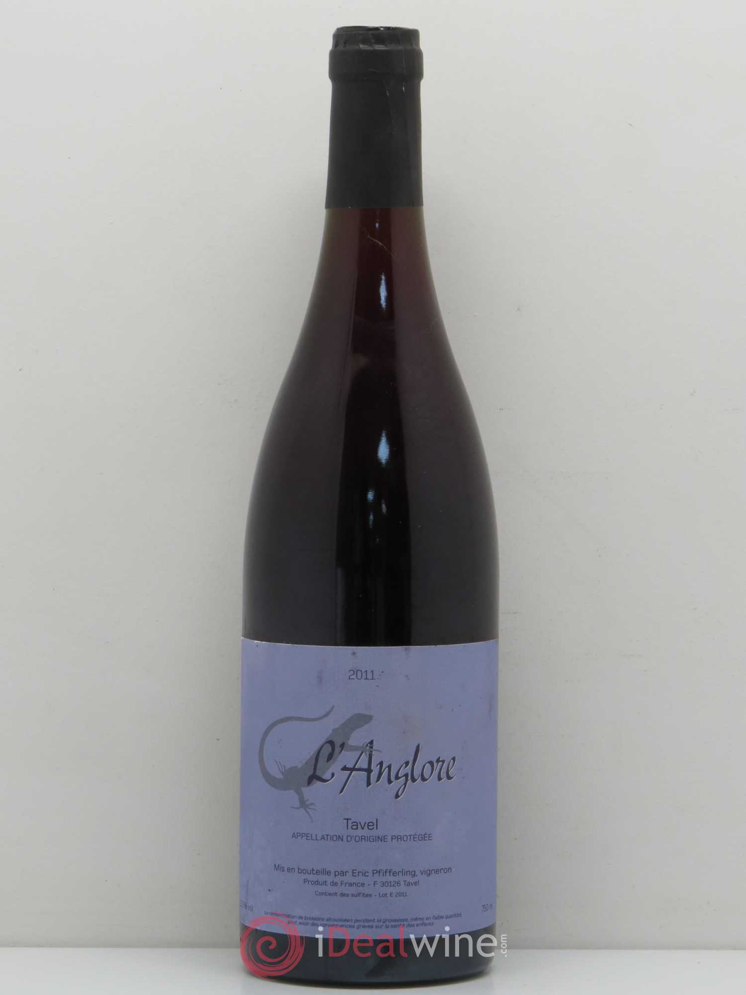Tavel Domaine de L'Anglore 2011 - Posten von 1 Flasche - 0