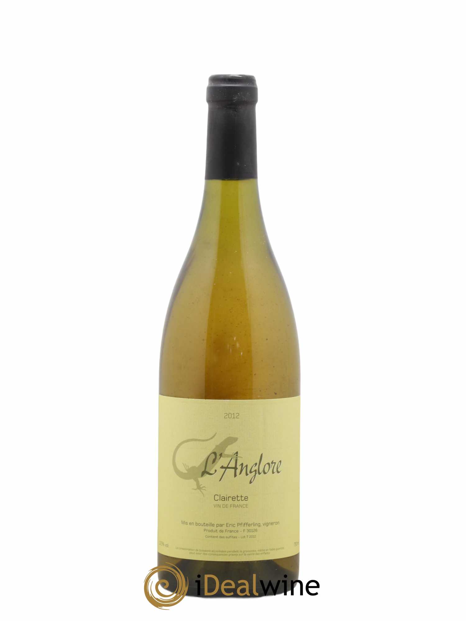 Vin de France Clairette L'Anglore 2012 - Lot de 1 bouteille - 0