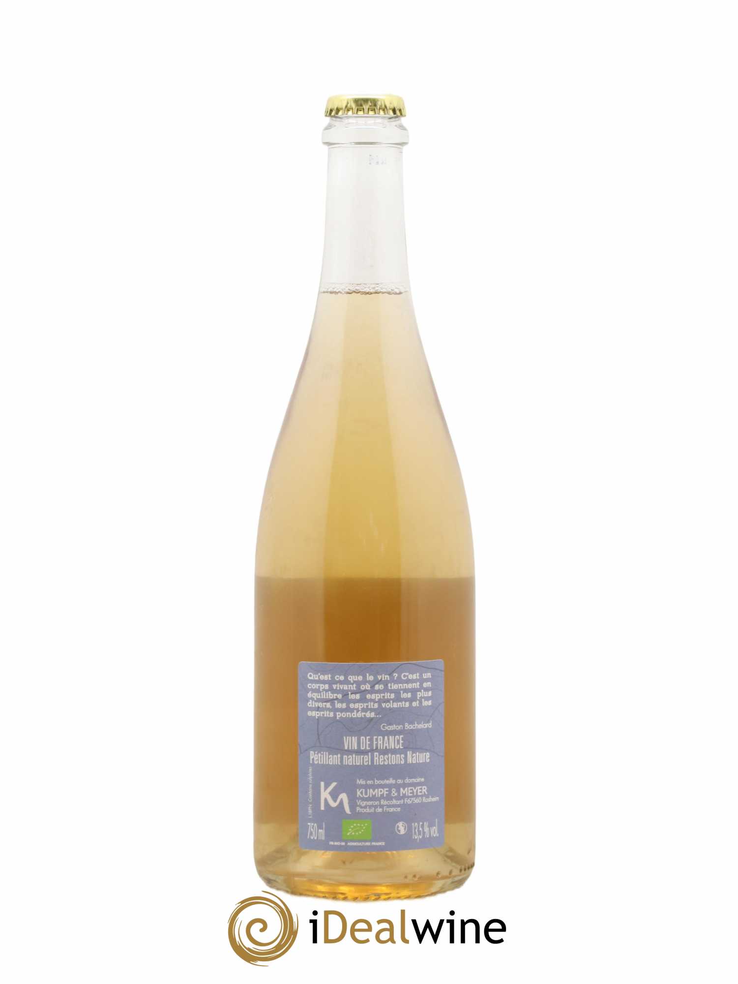 Vin de France Petillant naturel Domaine Kumpf et Meyer 2018 - Posten von 1 Flasche - 1