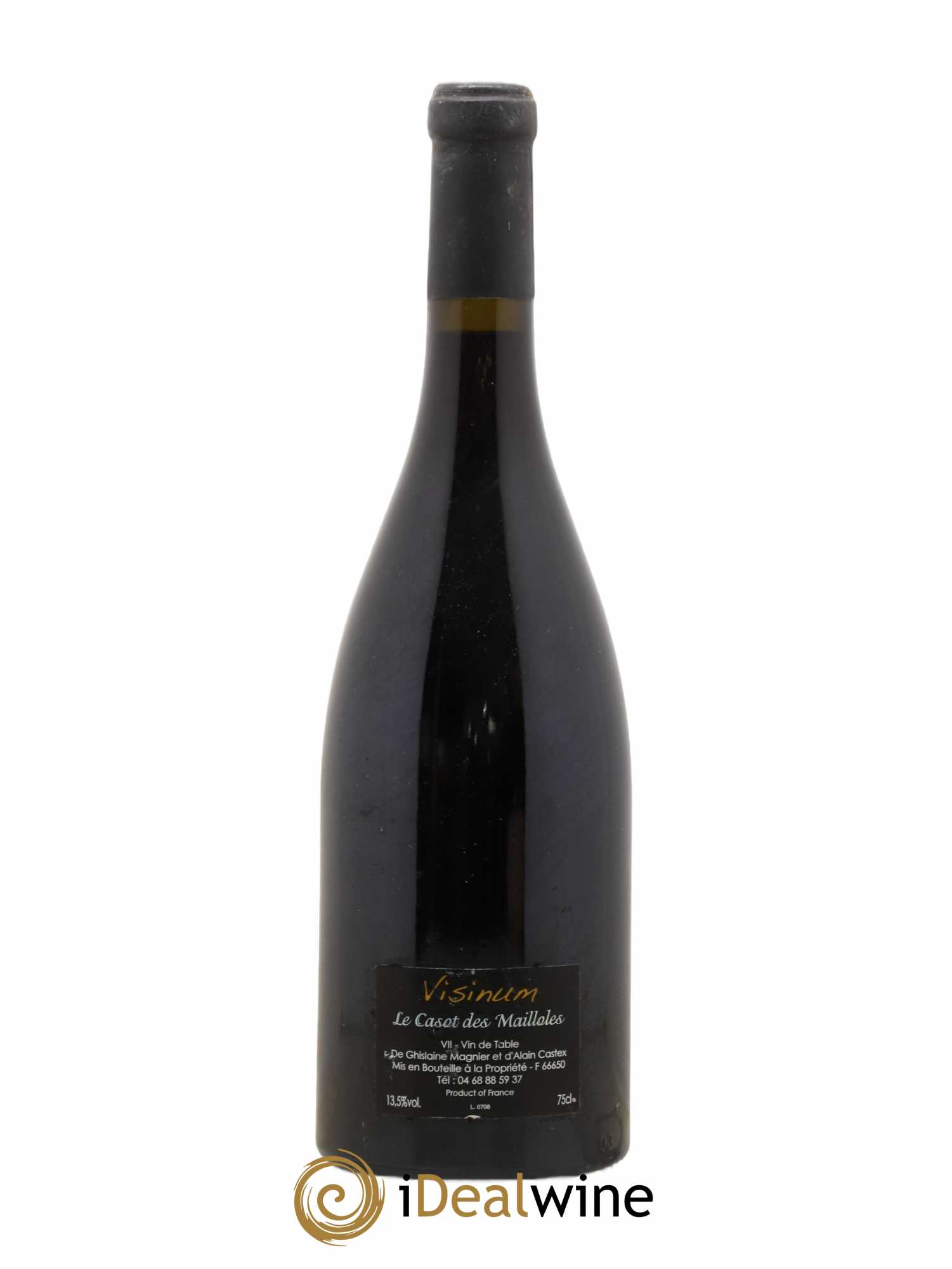 Vin de France Visinum Le Casot des Mailloles 2007 - Lot de 1 bouteille - 1