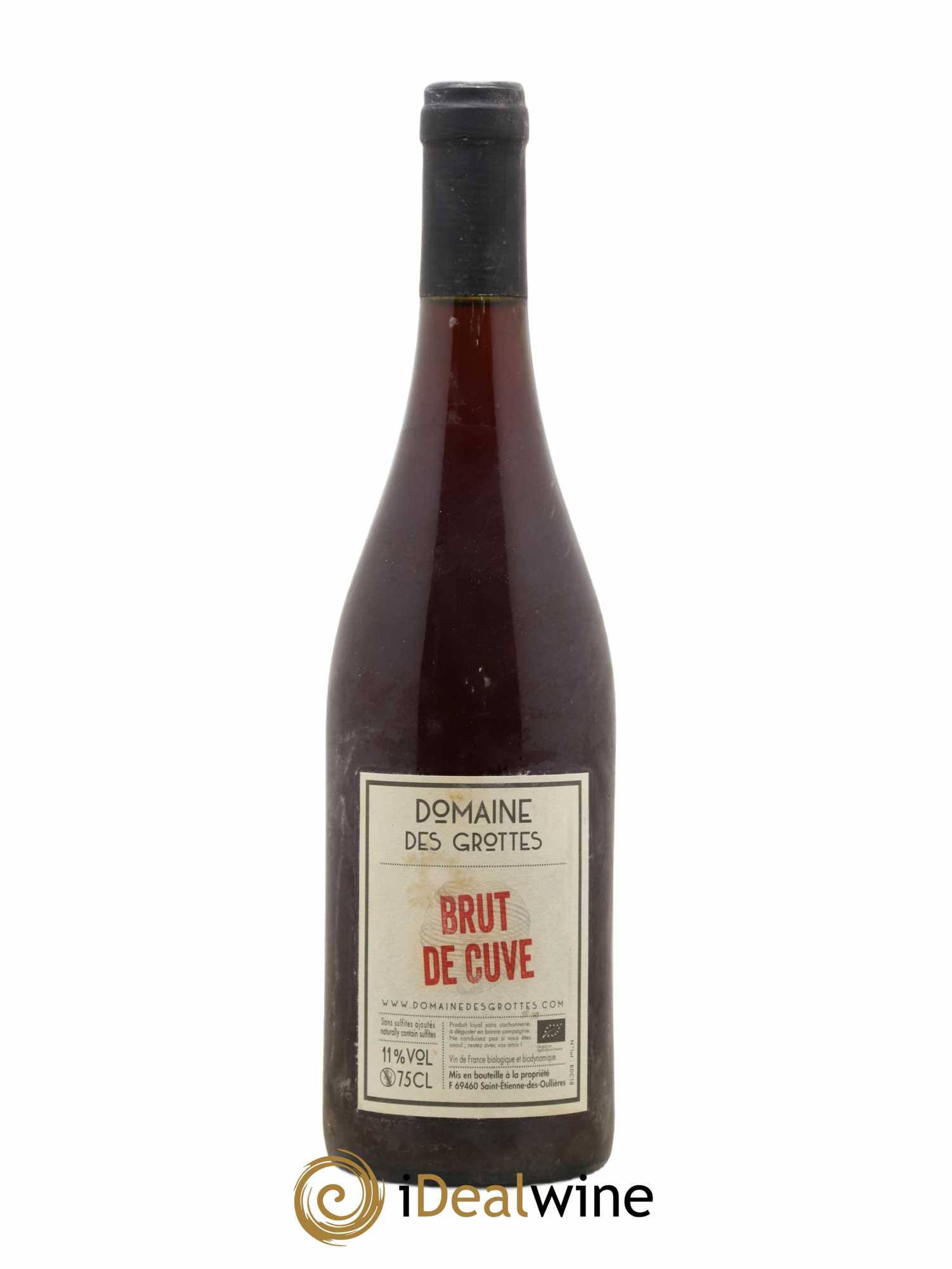 Vin de France Brut de cuve Domaine des Grottes 2018 - Posten von 1 Flasche - 0