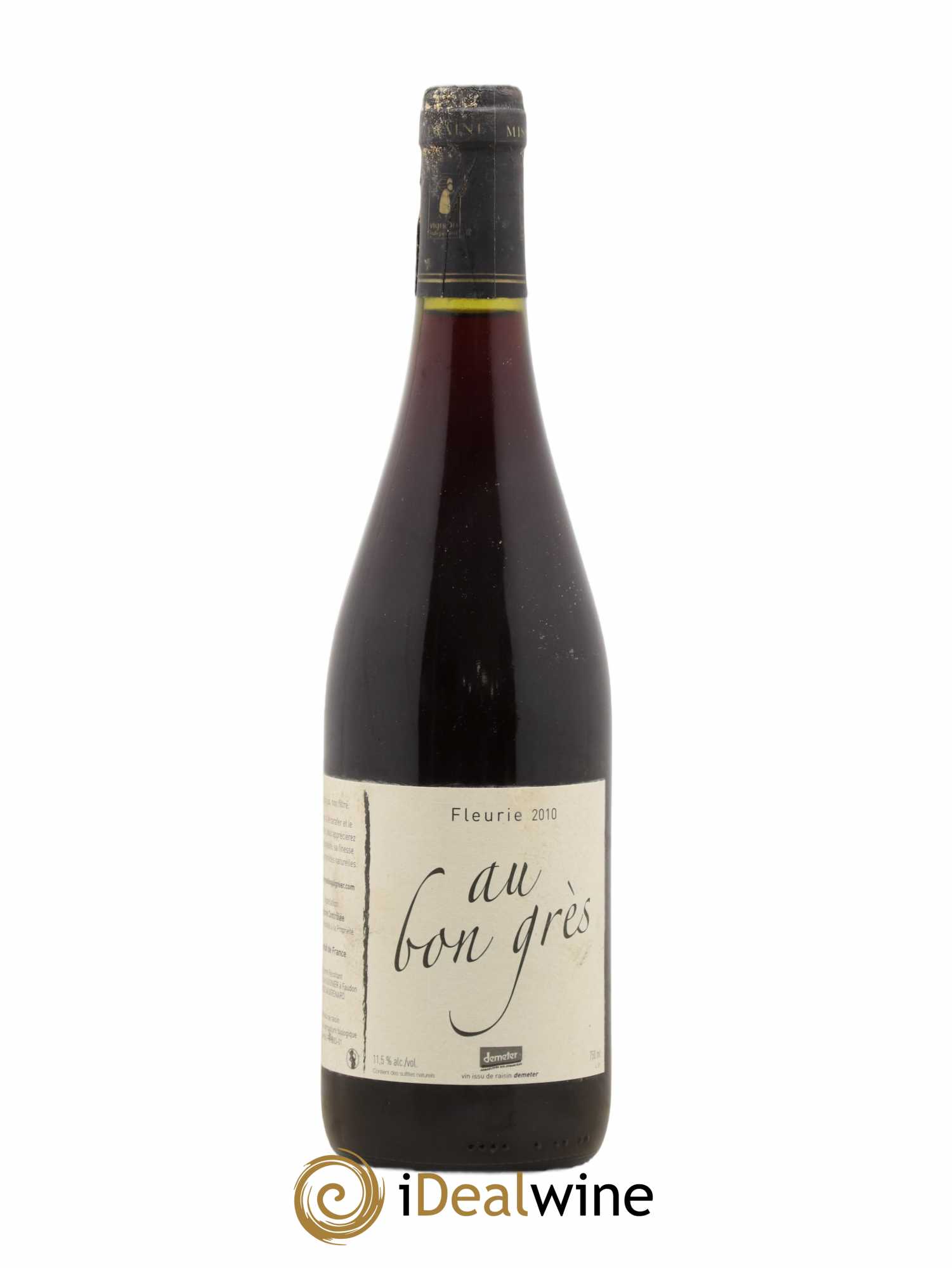 Fleurie Au Bon Grès Domaine Michel Guignier 2010 - Posten von 1 Flasche - 0