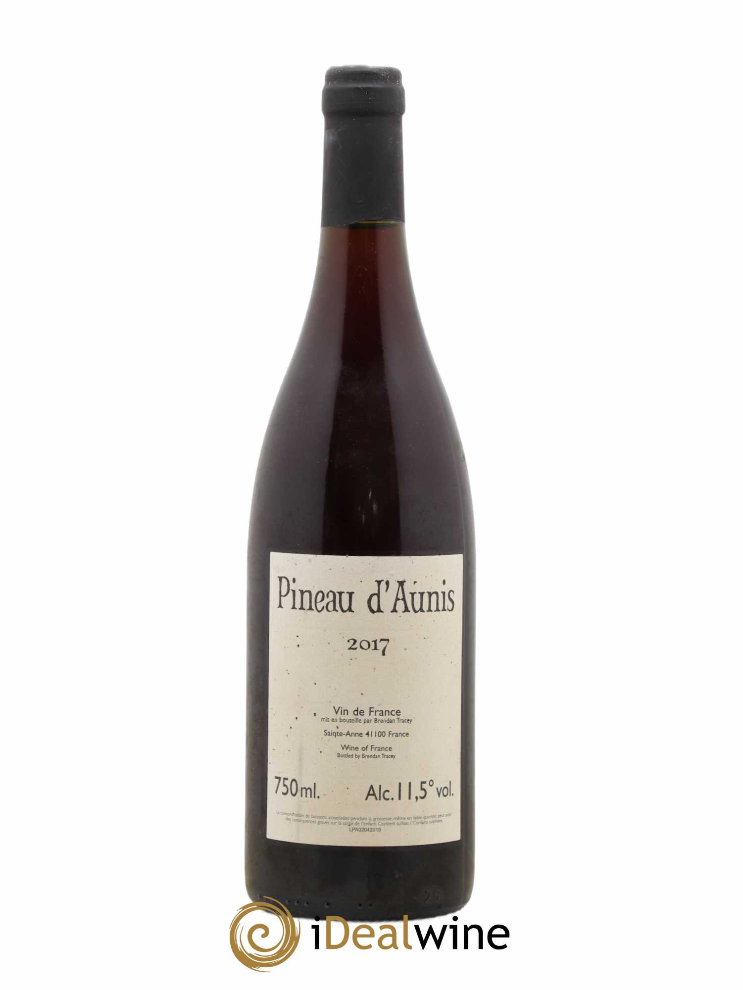 Vin de France Pineau d'Aunis Domaine Brendan Tracey 2017 - Posten von 1 Flasche - 0
