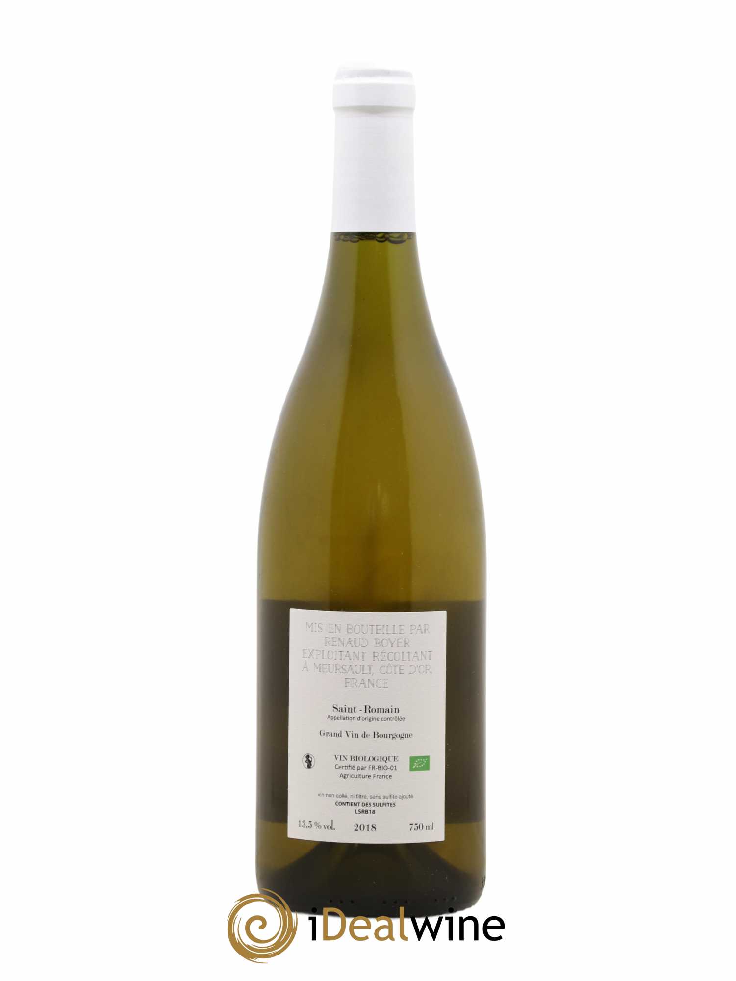 Saint-Romain Renaud Boyer 2018 - Lot de 1 bouteille - 1