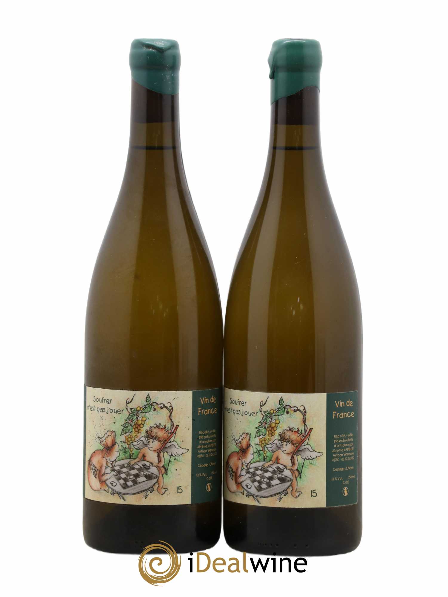 Vin de France Coule de Source, Soufrer n'est pas jouer Domaine Jérôme Lambert 2015 - Lot de 2 bouteilles - 1