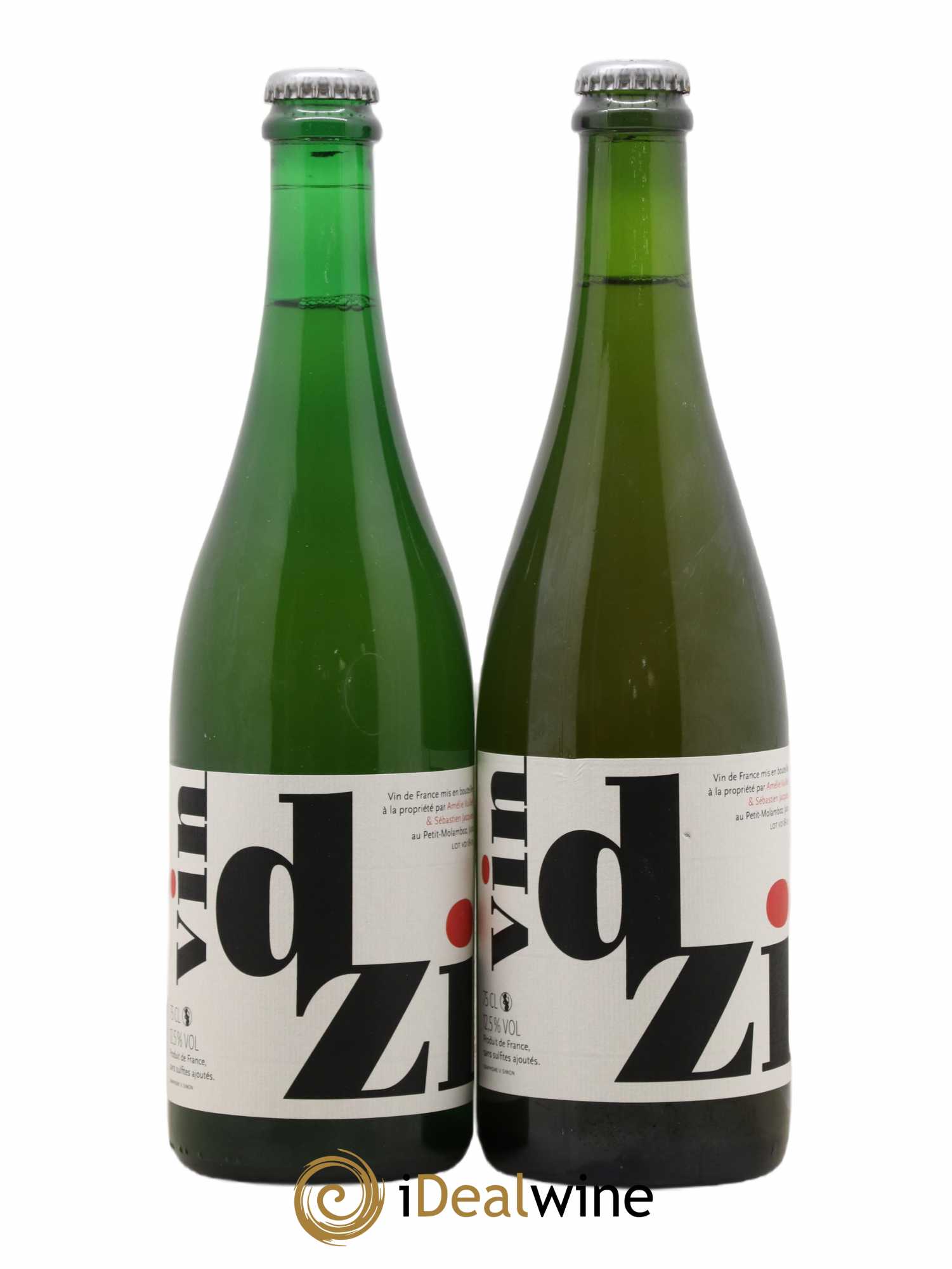Vin de France Dzi, Chardonnay Domaine Sébastien Jacques et Amélie Vuillet 2018 - Posten von 2 Flaschen - 0