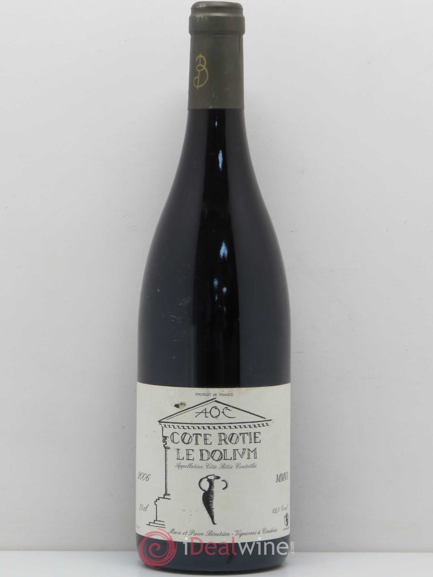 Côte-Rôtie Le Dolium Marie et Pierre Benetiere 2006 - Posten von 1 Flasche - 0