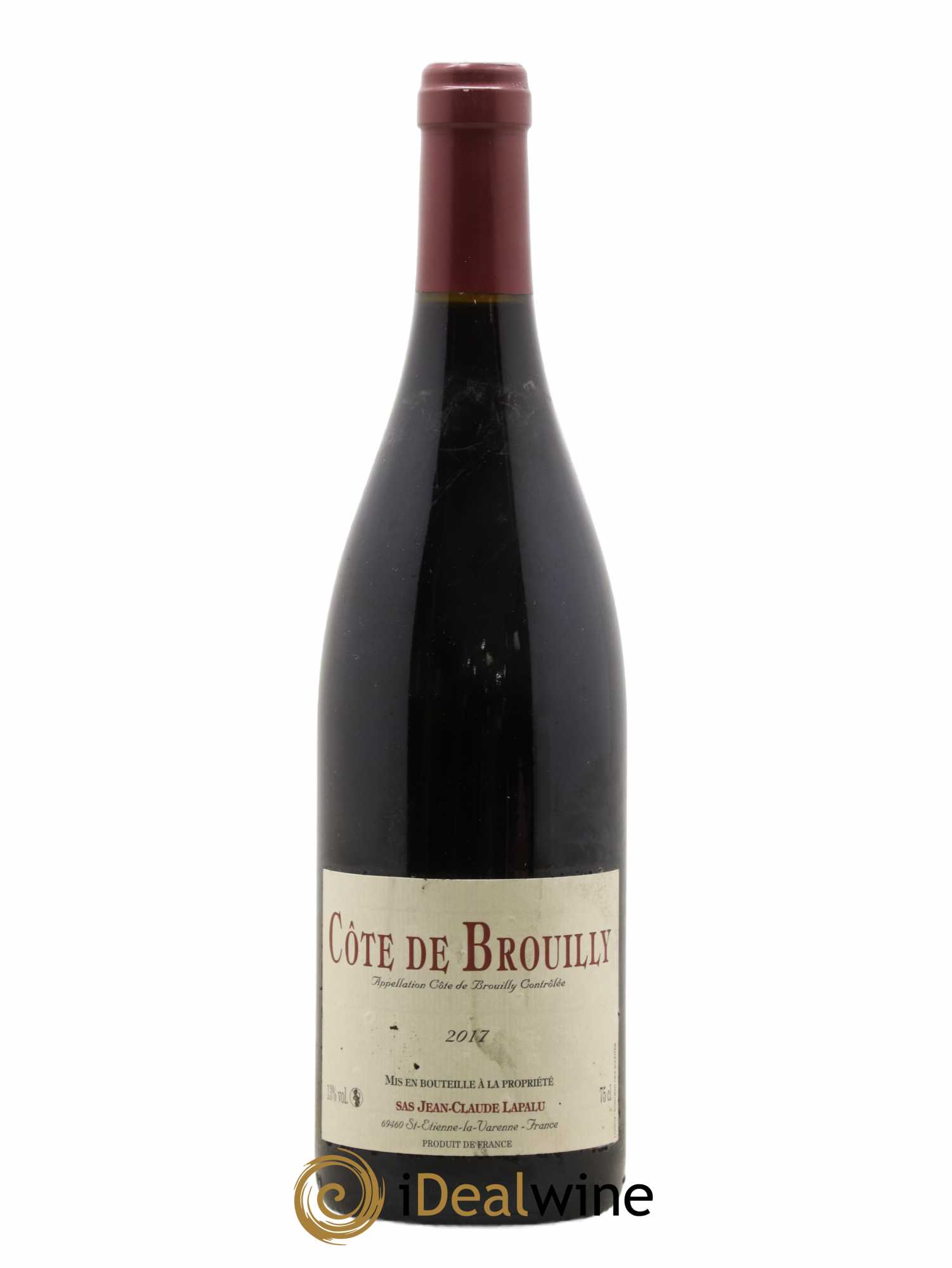 Côte de Brouilly Jean-Claude Lapalu 2017 - Lot de 1 bouteille - 0