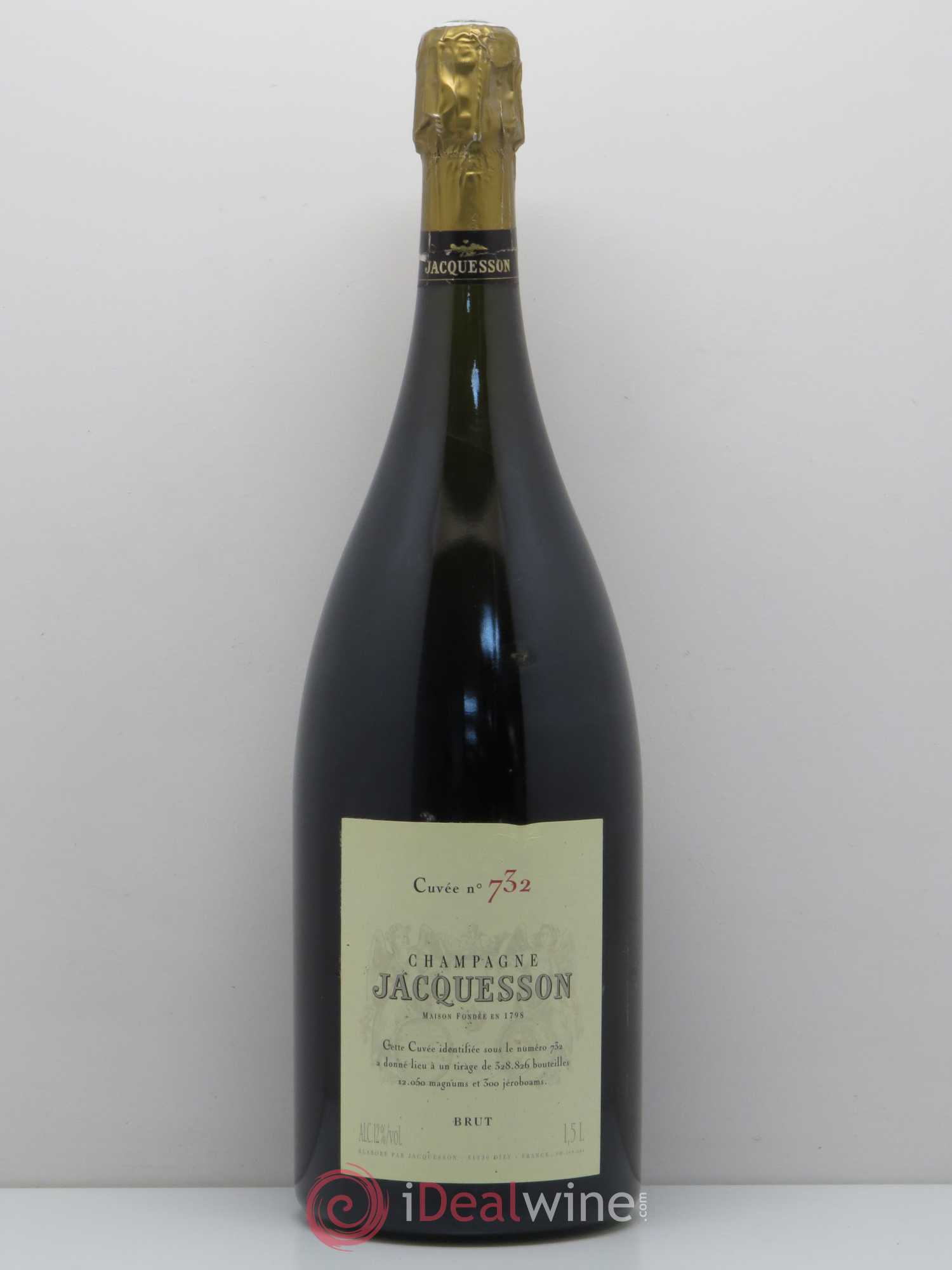 Millésimé Jacquesson Cuvée 732 - Lot de 1 magnum - 0
