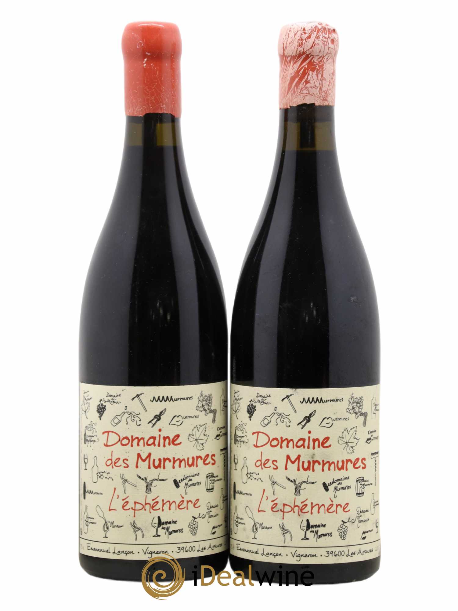 Vin de France Trousseau L'Ephémère Murmures (Domaine des) - Emmanuel Lançon 2017 - Lot de 2 bouteilles - 0