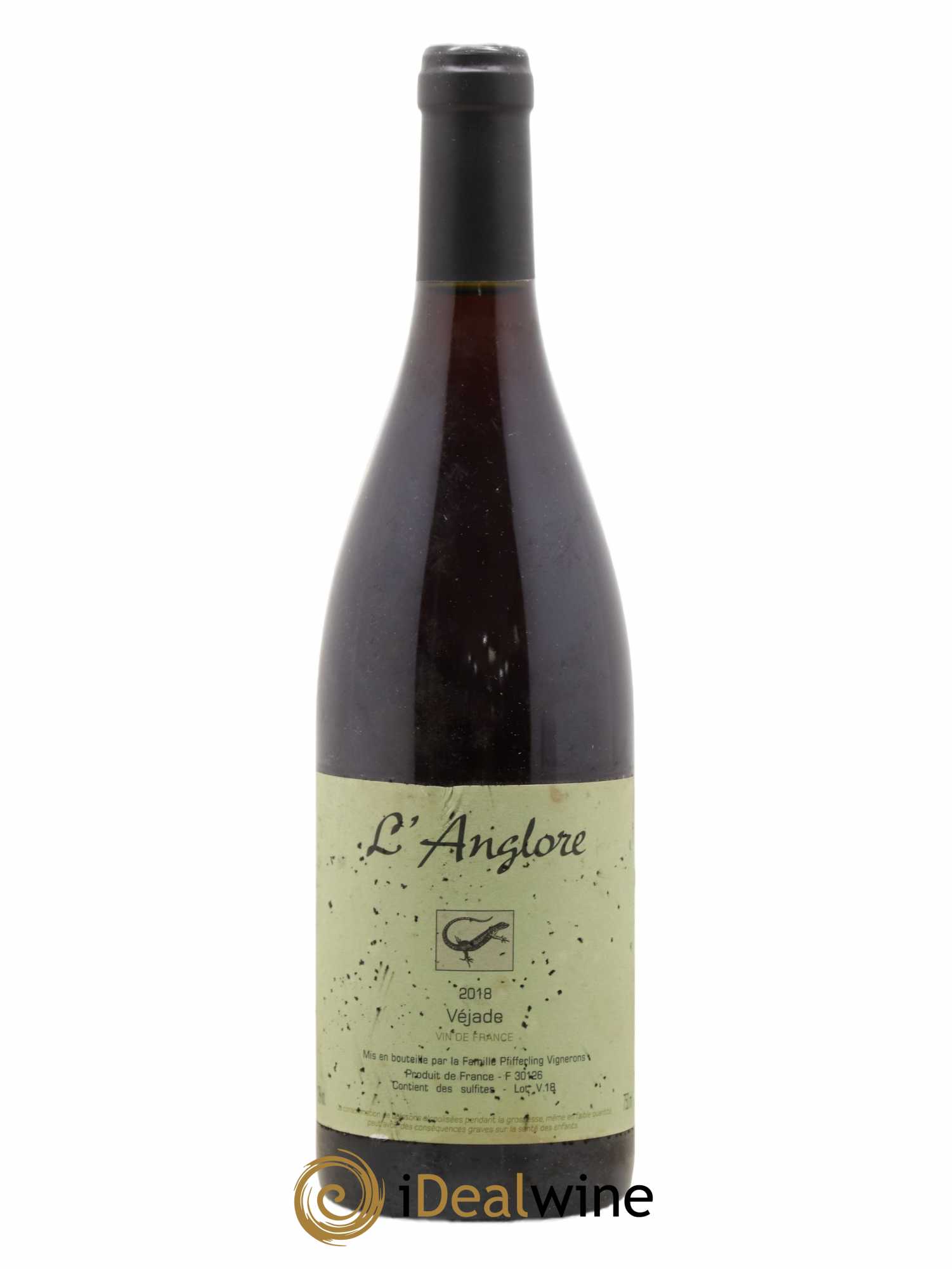 Vin de France Véjade L'Anglore 2018 - Lot de 1 bouteille - 0