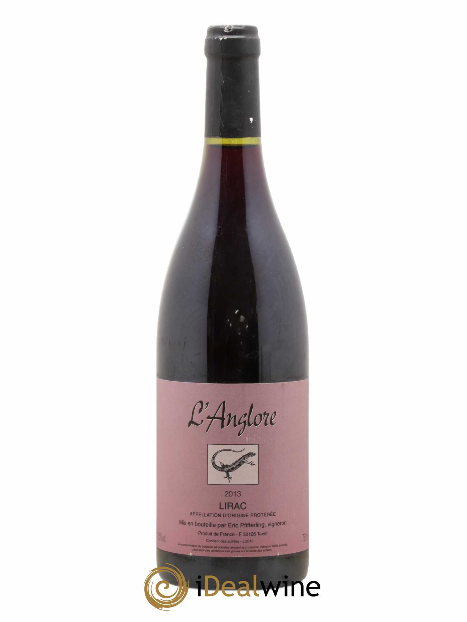 Lirac L'Anglore 2013 - Lot de 1 bouteille - 0