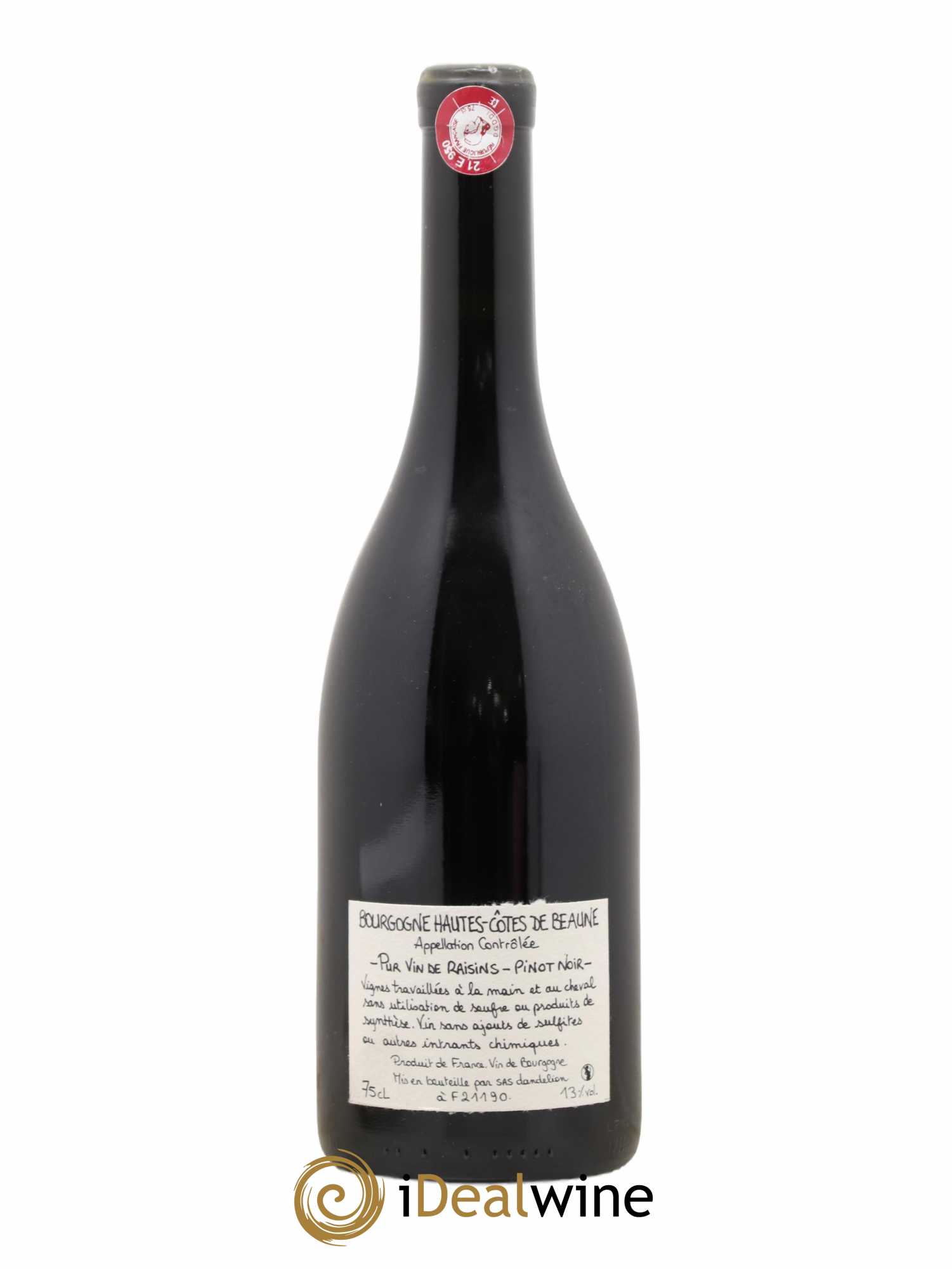 Hautes-Côtes de Beaune Nature Dandelion (Domaine) 2020 - Lot de 1 bouteille - 1