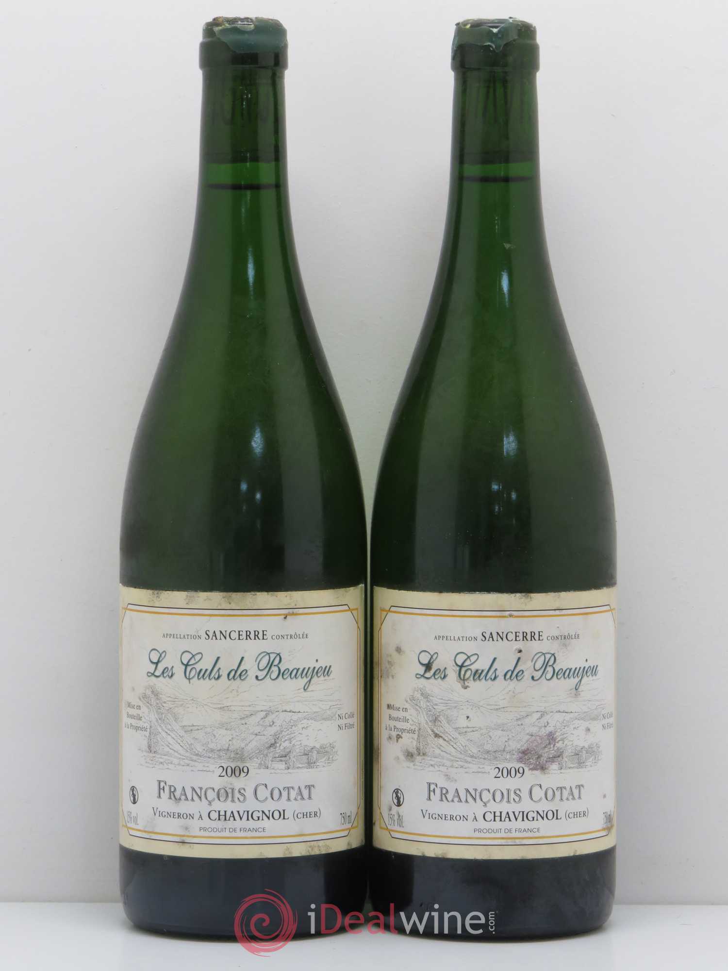 Sancerre Les Culs de Beaujeu François Cotat 2009 - Lot de 2 bouteilles - 0
