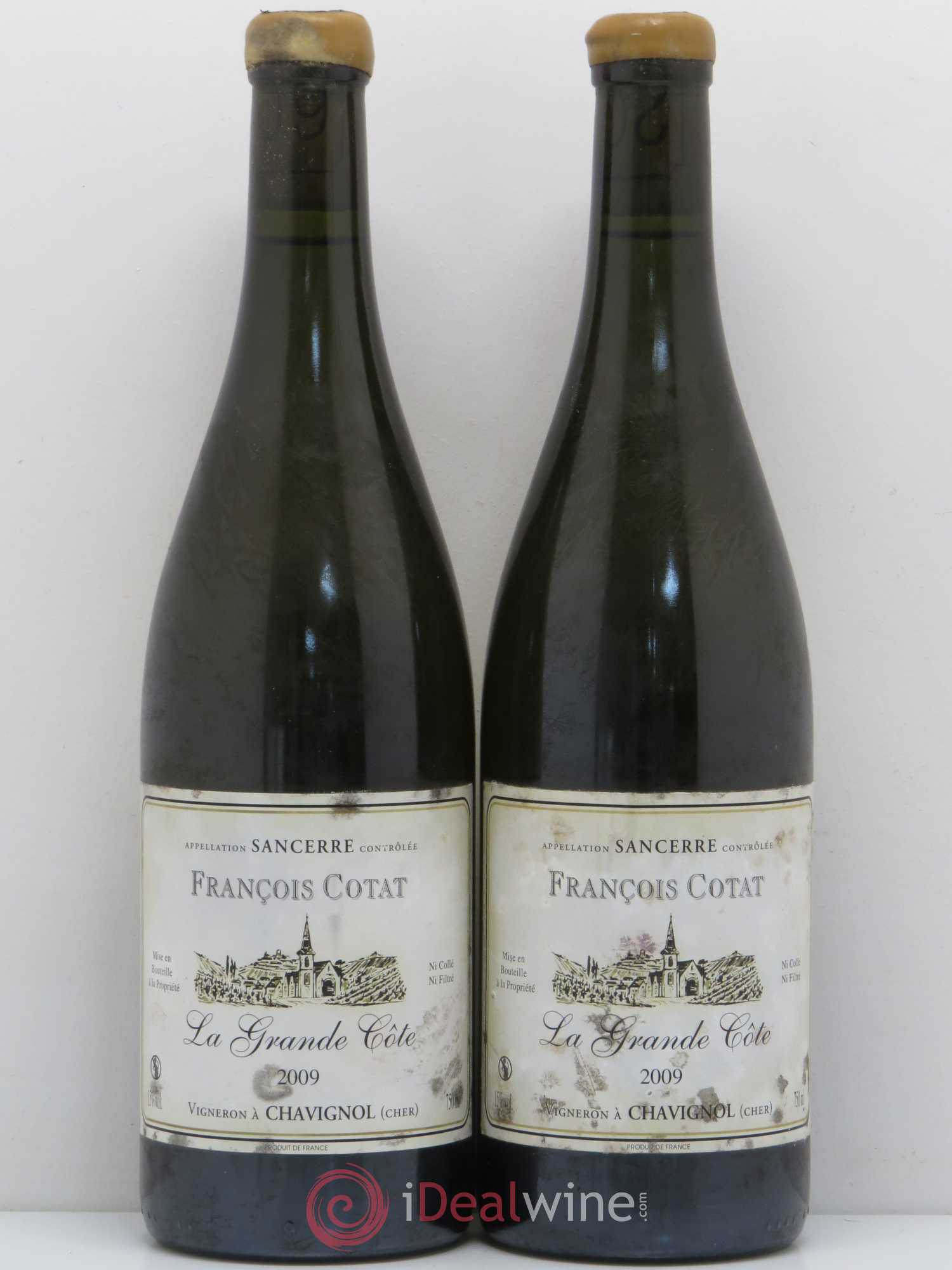 Sancerre La Grande Côte François Cotat 2009 - Lot de 2 bouteilles - 0