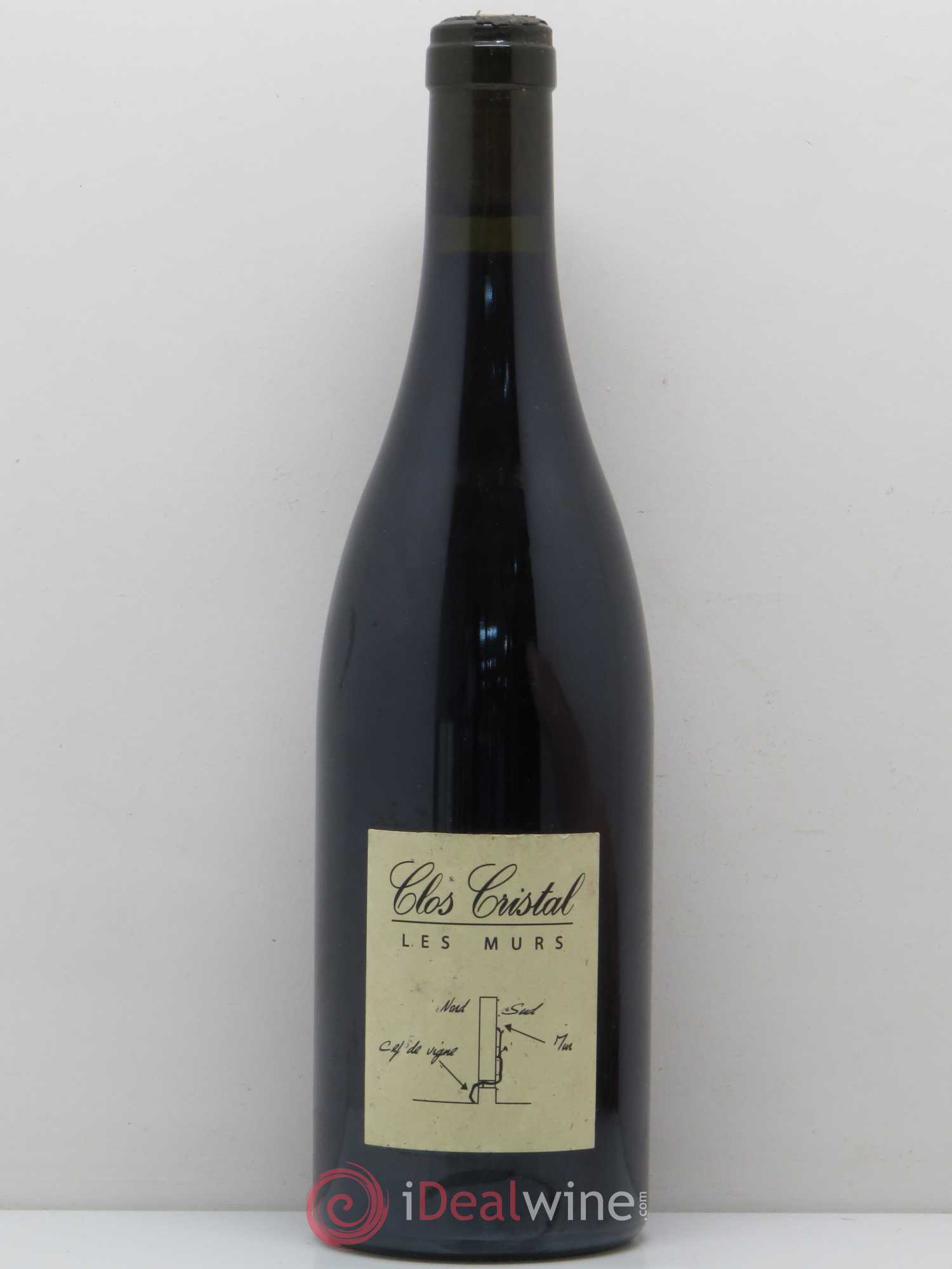Saumur-Champigny Les Murs Domaine Clos Cristal 2012 - Posten von 1 Flasche - 0