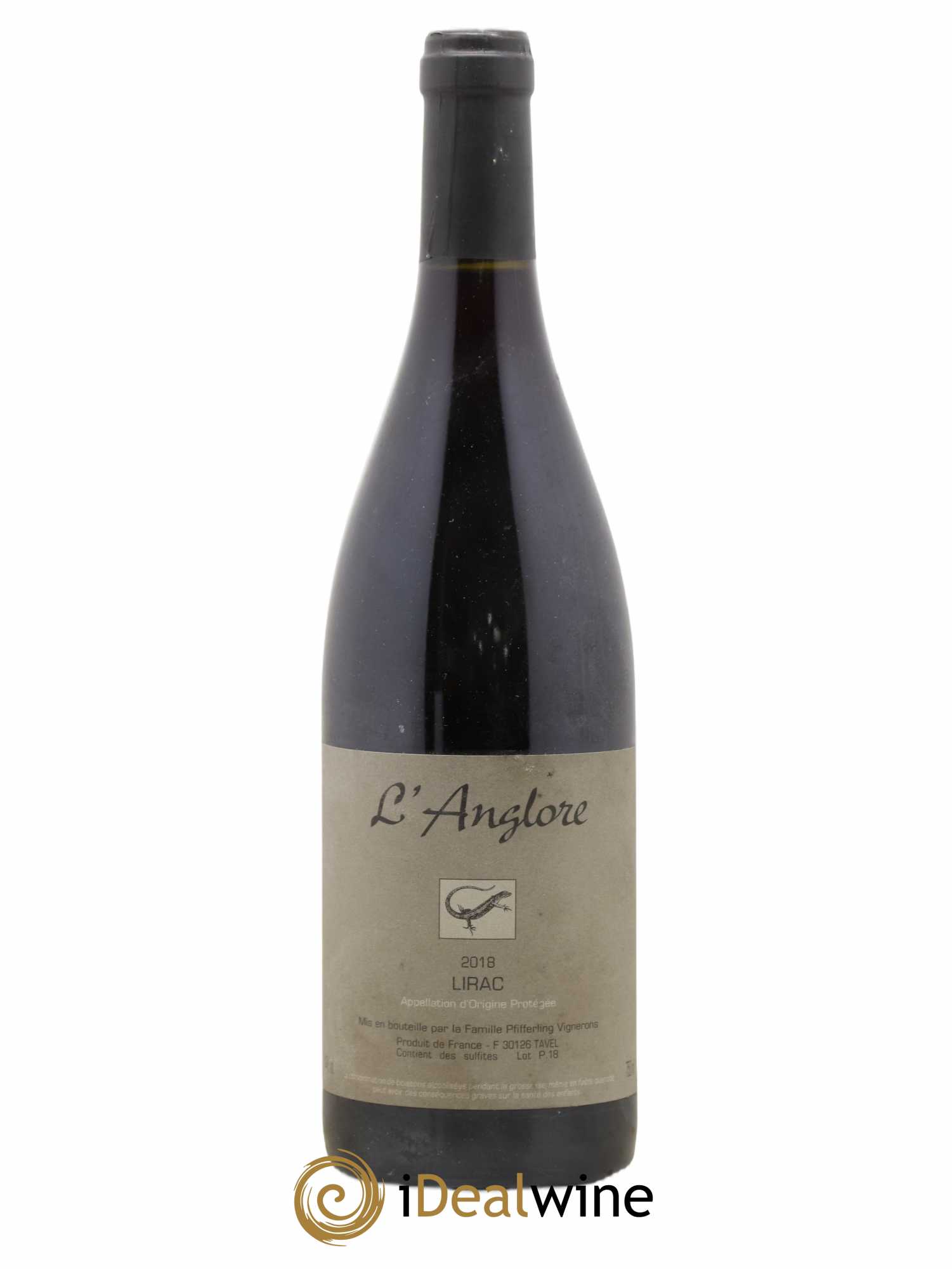 Lirac L'Anglore 2018 - Lot de 1 bouteille - 0