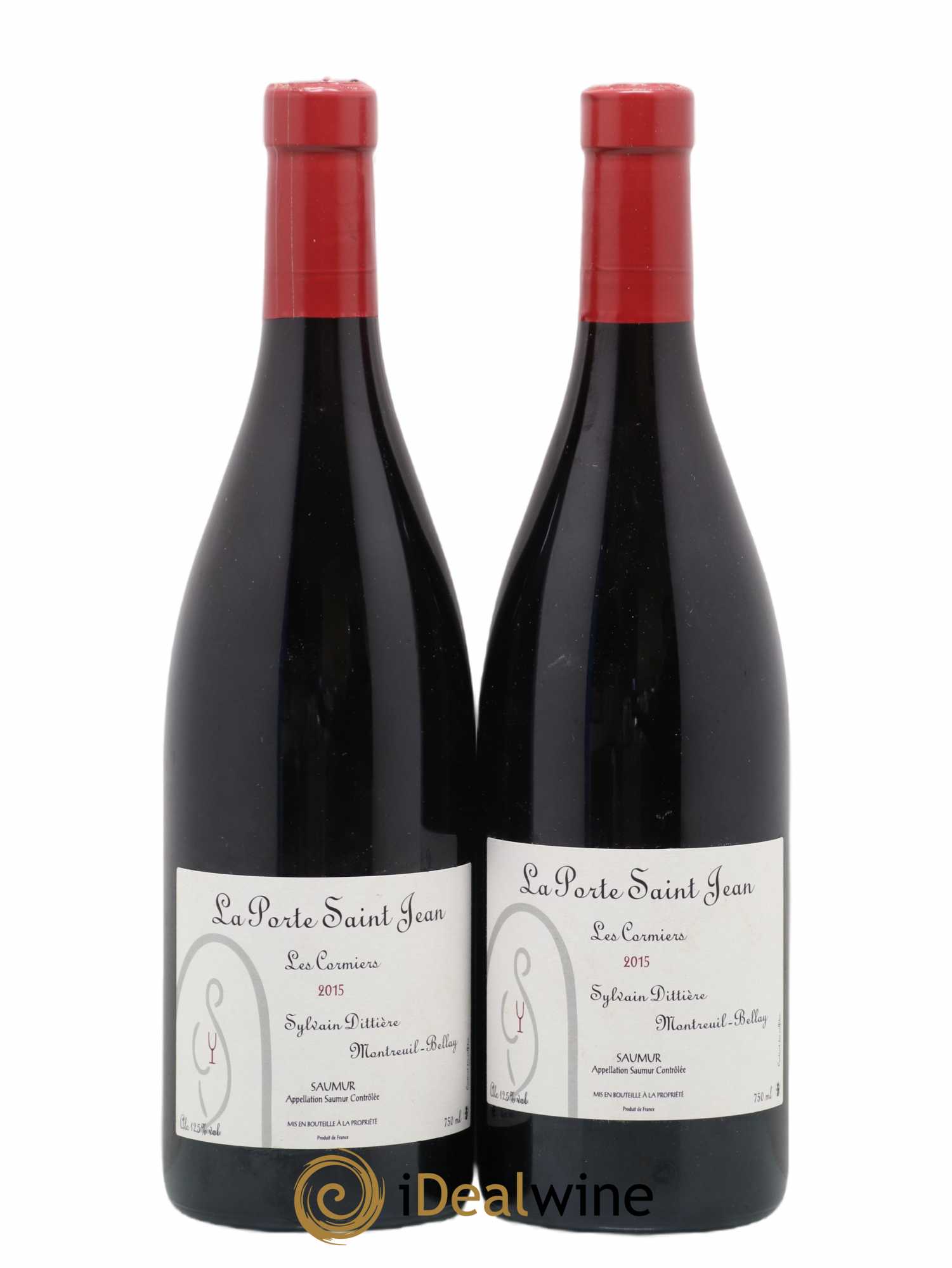 Saumur Les Cormiers La Porte Saint Jean 2015 - Lot de 2 bouteilles - 0