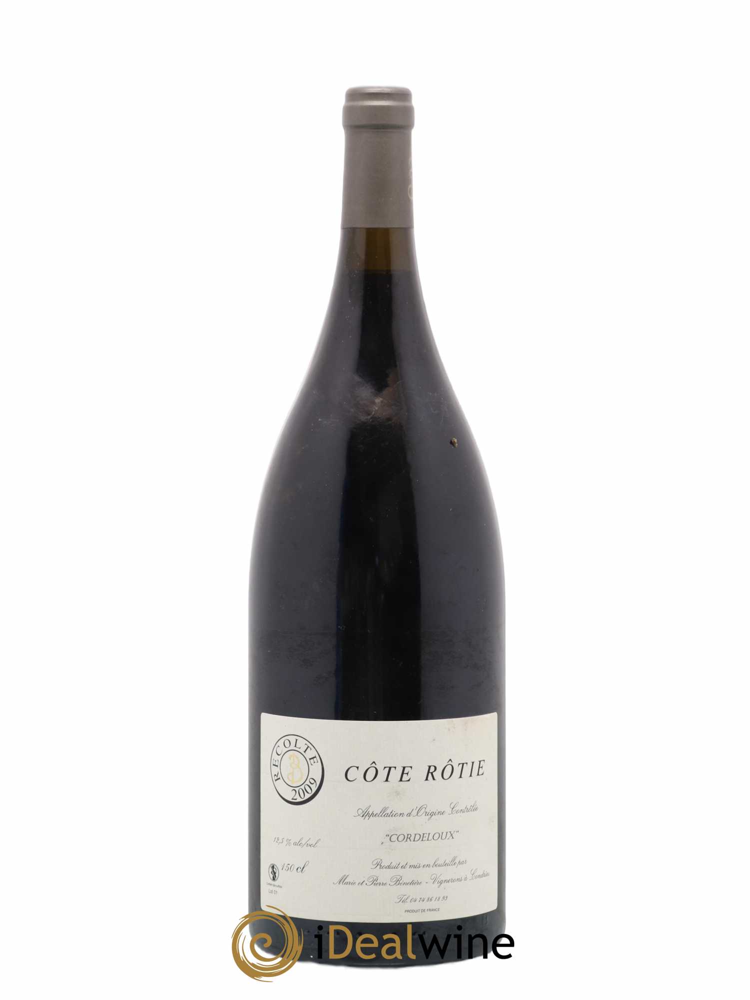 Côte-Rôtie Cordeloux Marie et Pierre Bénetière (Domaine) 2009 - Lot de 1 magnum - 0