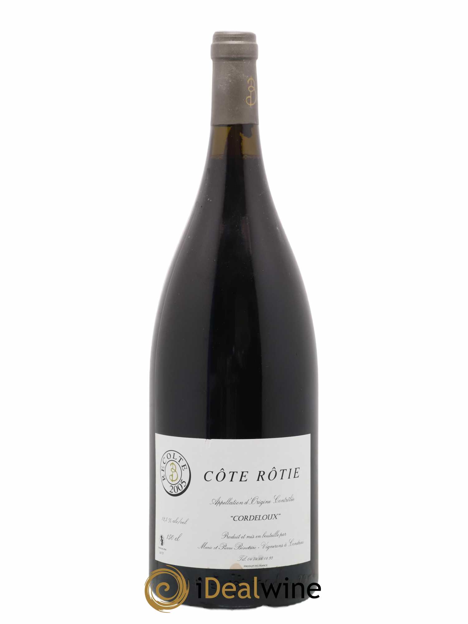 Côte-Rôtie Cordeloux Marie et Pierre Bénetière (Domaine) 2005 - Lot de 1 magnum - 0