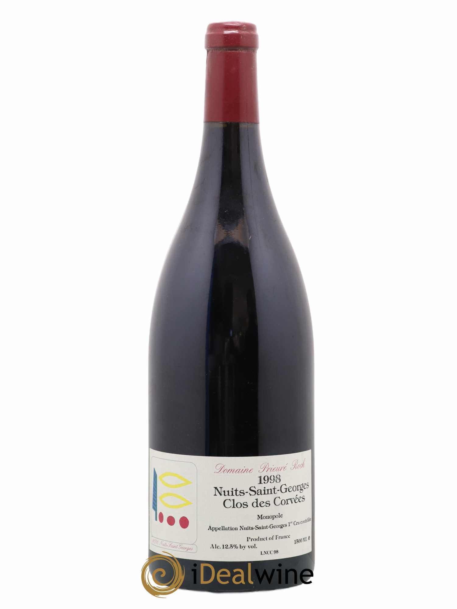 Nuits-Saint-Georges 1er Cru Le Clos des Corvées Prieuré Roch 1998 - Lot de 1 magnum - 0