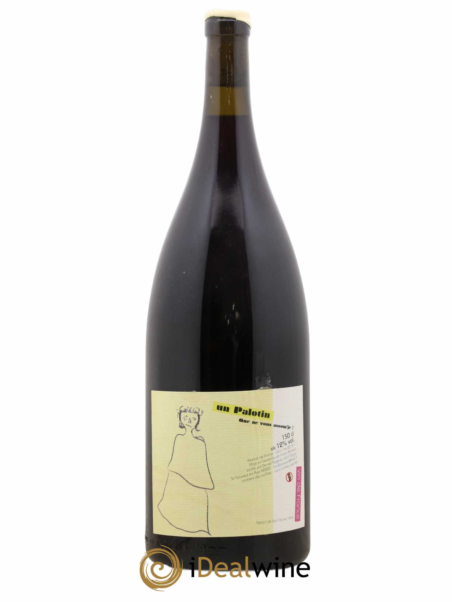 Vin de France Palotin Daniel Sage Que ne vous assom'je 2018 - Posten von 1 Magnum - 0