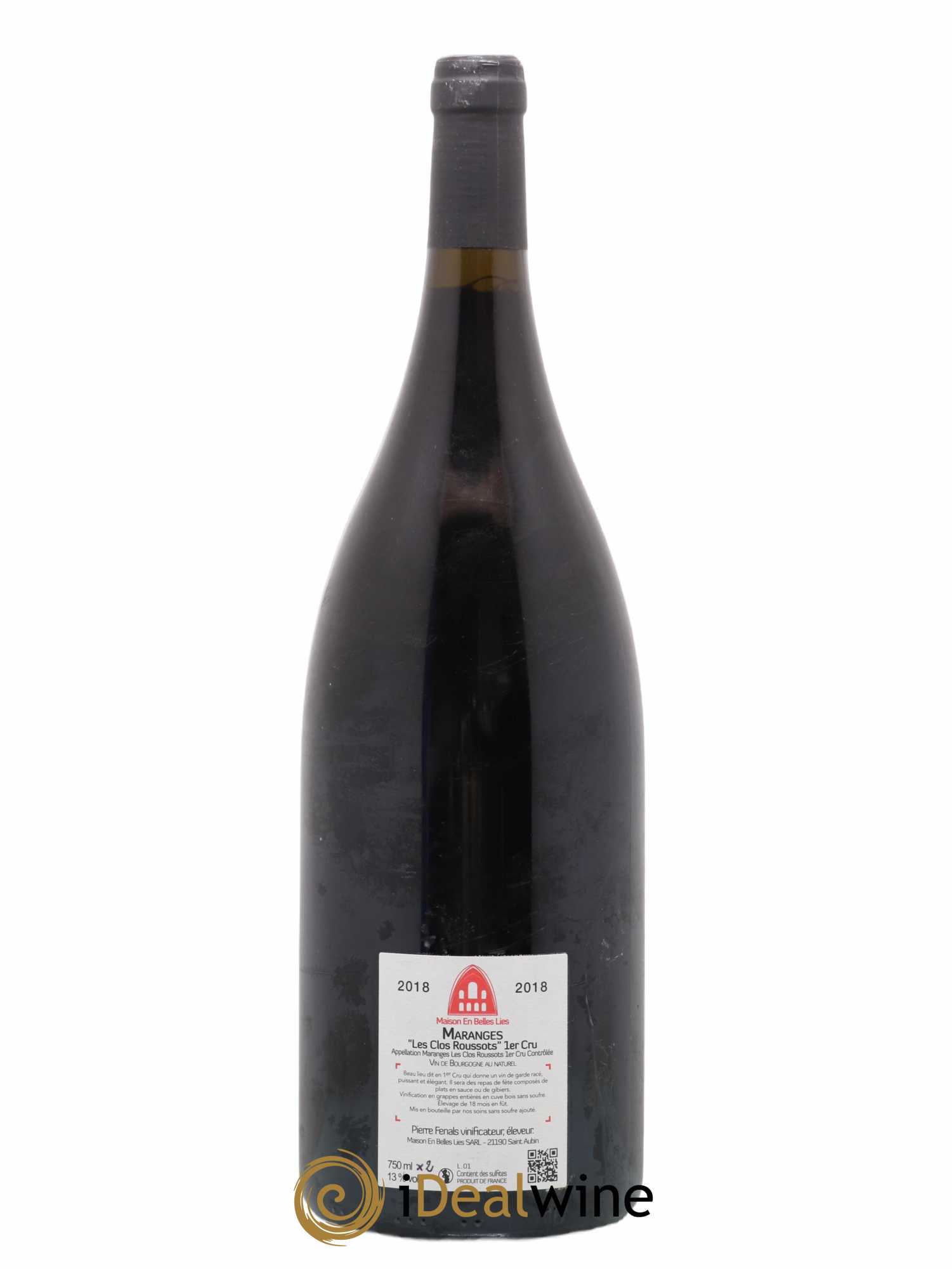 Maranges 1er Cru Les Clos Roussots Maison En Belles Lies 2018 - Lot de 1 magnum - 1