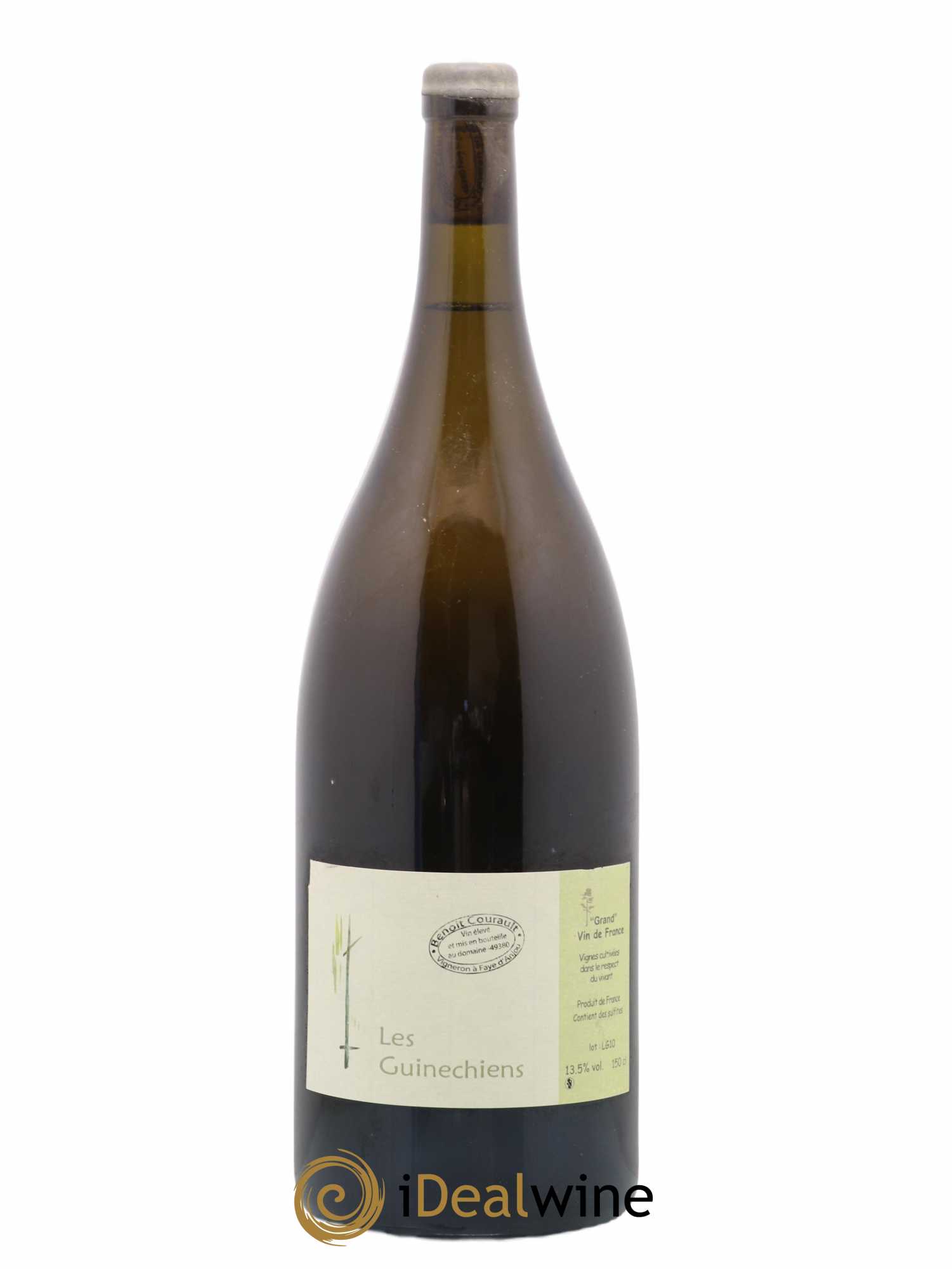 Vin de France Les Guinechiens Benoit Courault 2010 - Lot de 1 magnum - 0